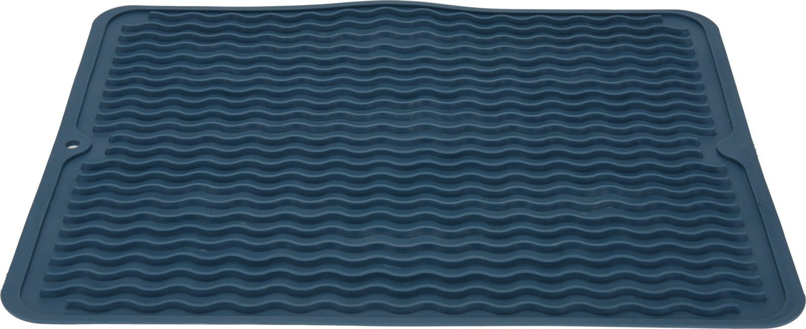 Koopman Abtropfmatte Silikon 40x30cm Geschirrmatte 3 Farben, Zubehör für Küche, Silikon, 40 x 31 cm, Gummi, Blau, Geschirrablage