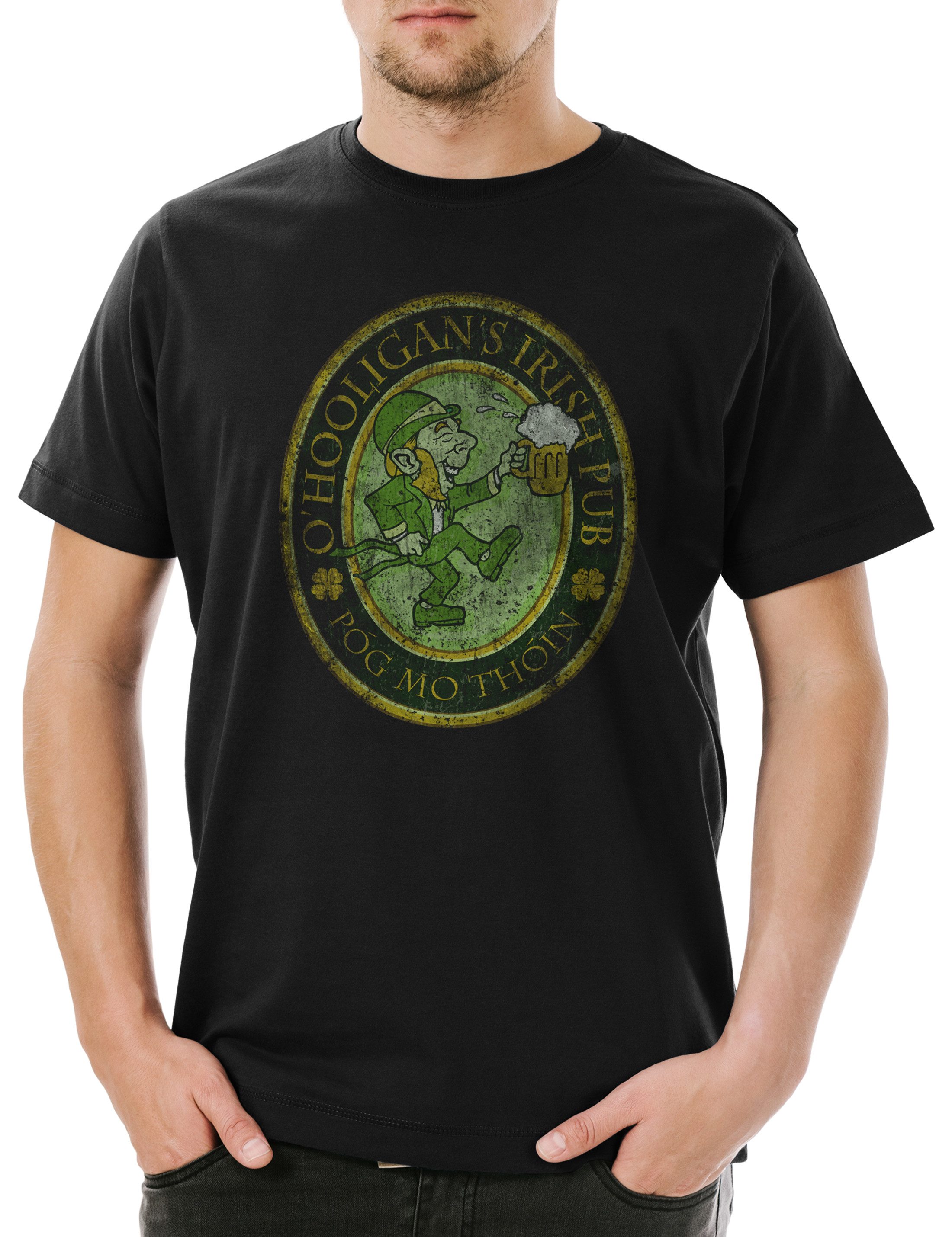 Urban Backwoods Print-Shirt O'Hooligans Irish Pub günstig online kaufen