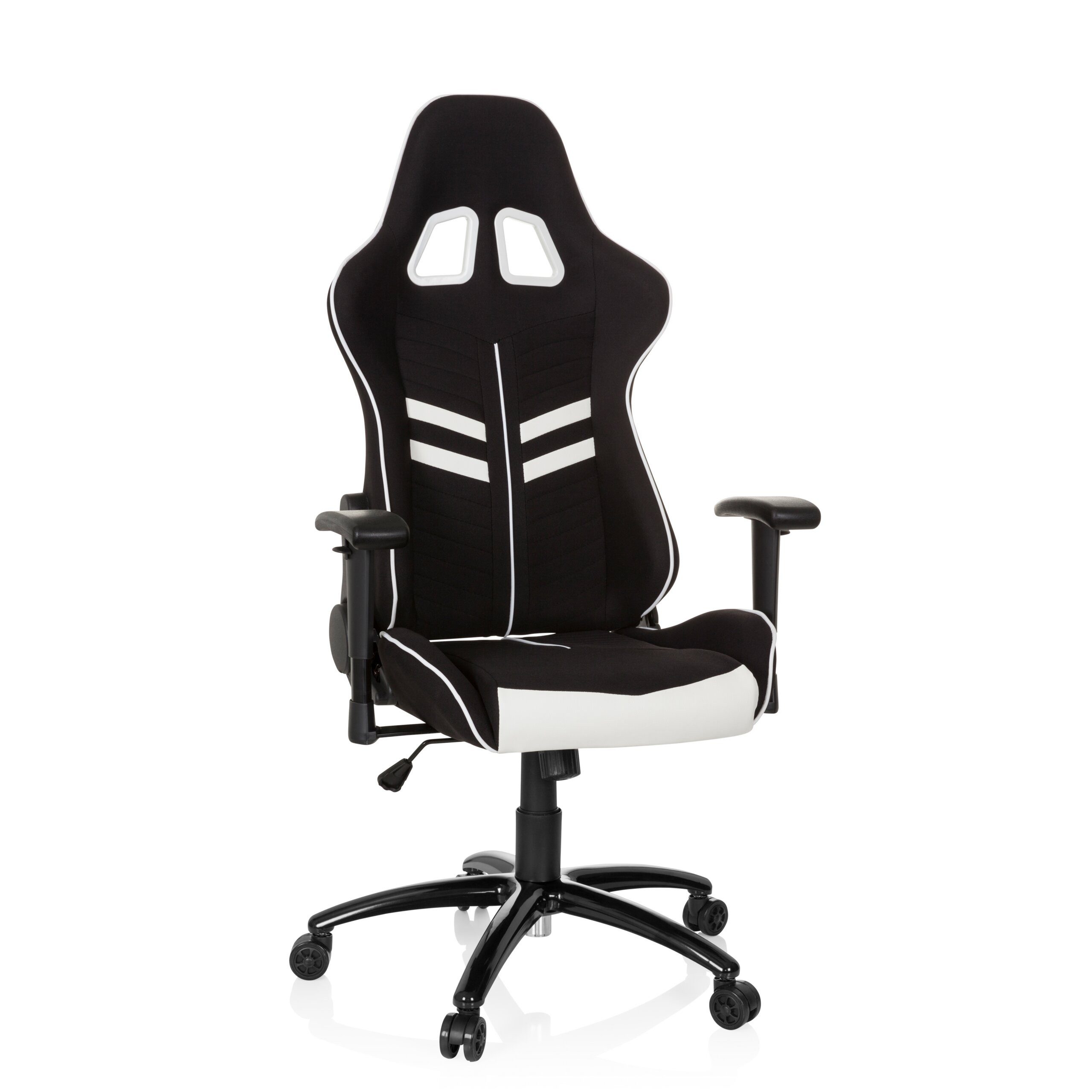 hjh OFFICE Gaming-Stuhl Gamingstuhl League Pro I Stoff (1 St), Drehstuhl höhenverstellbar, Gamer Bürostuhl