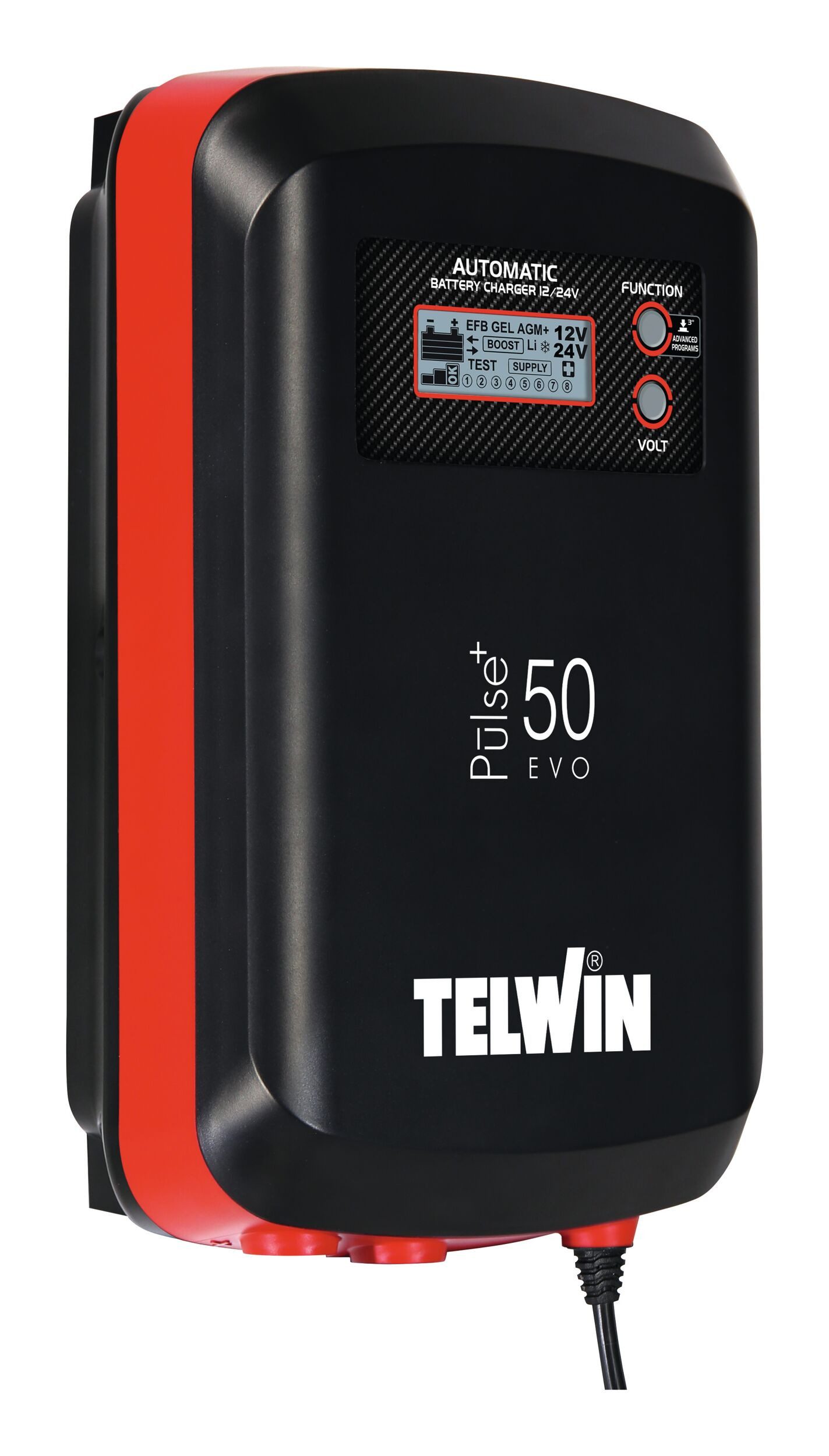 TELWIN Batterie-Ladegerät (Elektronisches Pulse 50 EVO 230V 12V/24V)
