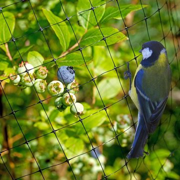 casa pura Schutznetz Vogelschutznetz, 4 Größen, BxL: 2x5 m, (Maschenweite: 13 mm), Schutz von Bäumen & Sträuchern