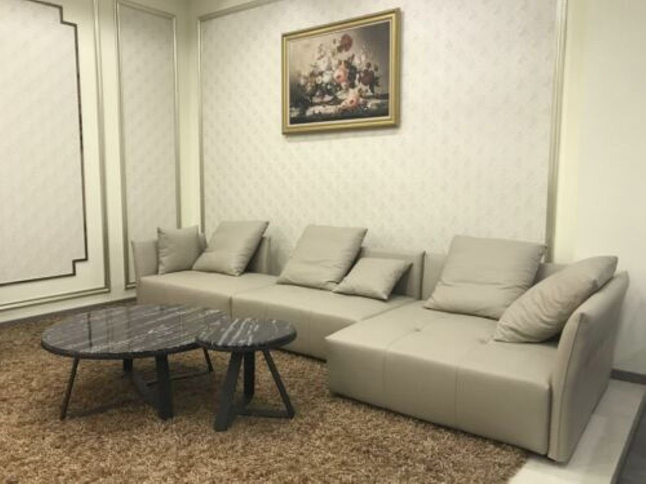 JVmoebel Ecksofa, Dreisitzer Couch Polster Design Sofa Moderne 3er Sitz Sofas Zimmer Weiß