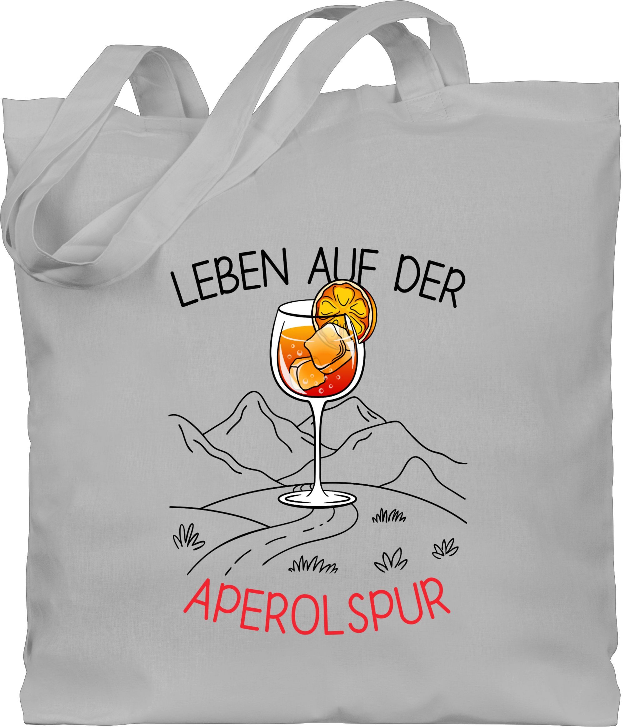 Umhängetasche Leben auf der Aperolspur, Aperolaf, Aperol Geschenk