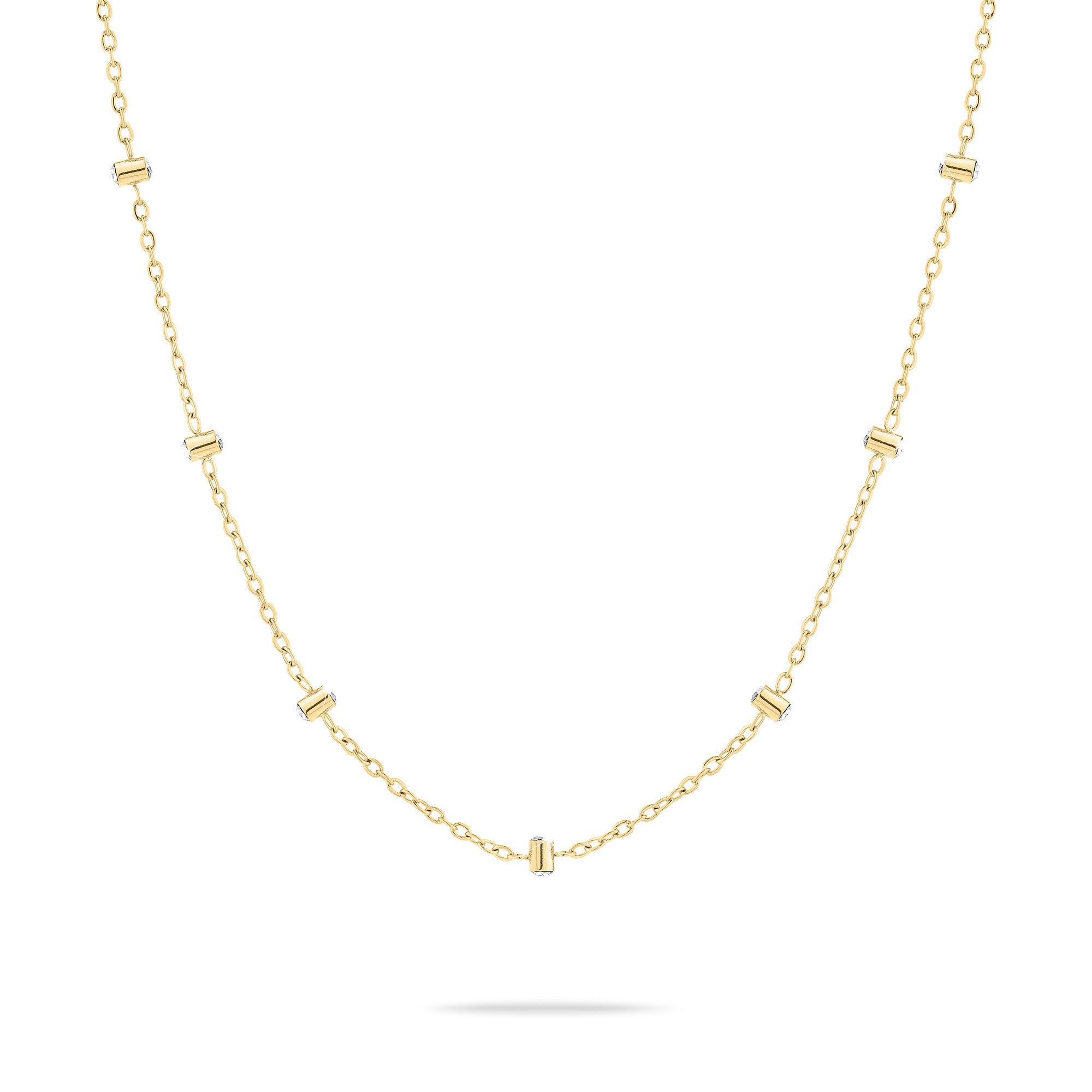 Tamaris Edelstahlkette Edelstahl goldfar...