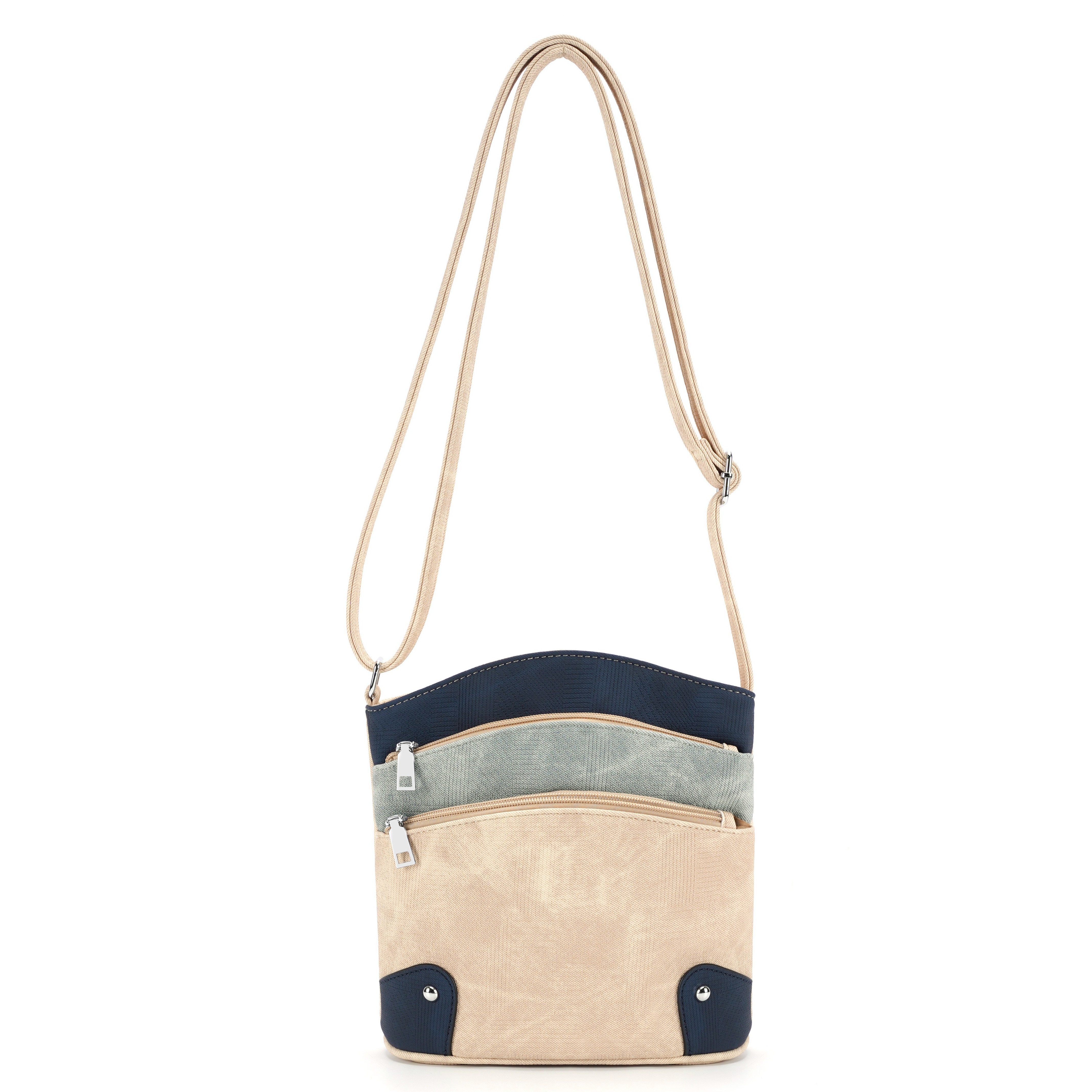 MIRROSI Umhängetasche Damen Crossbody Bag, 25x10x23cm Mittelgroß, Mittelgroße Tasche, Schultertasche für jeden Anlass