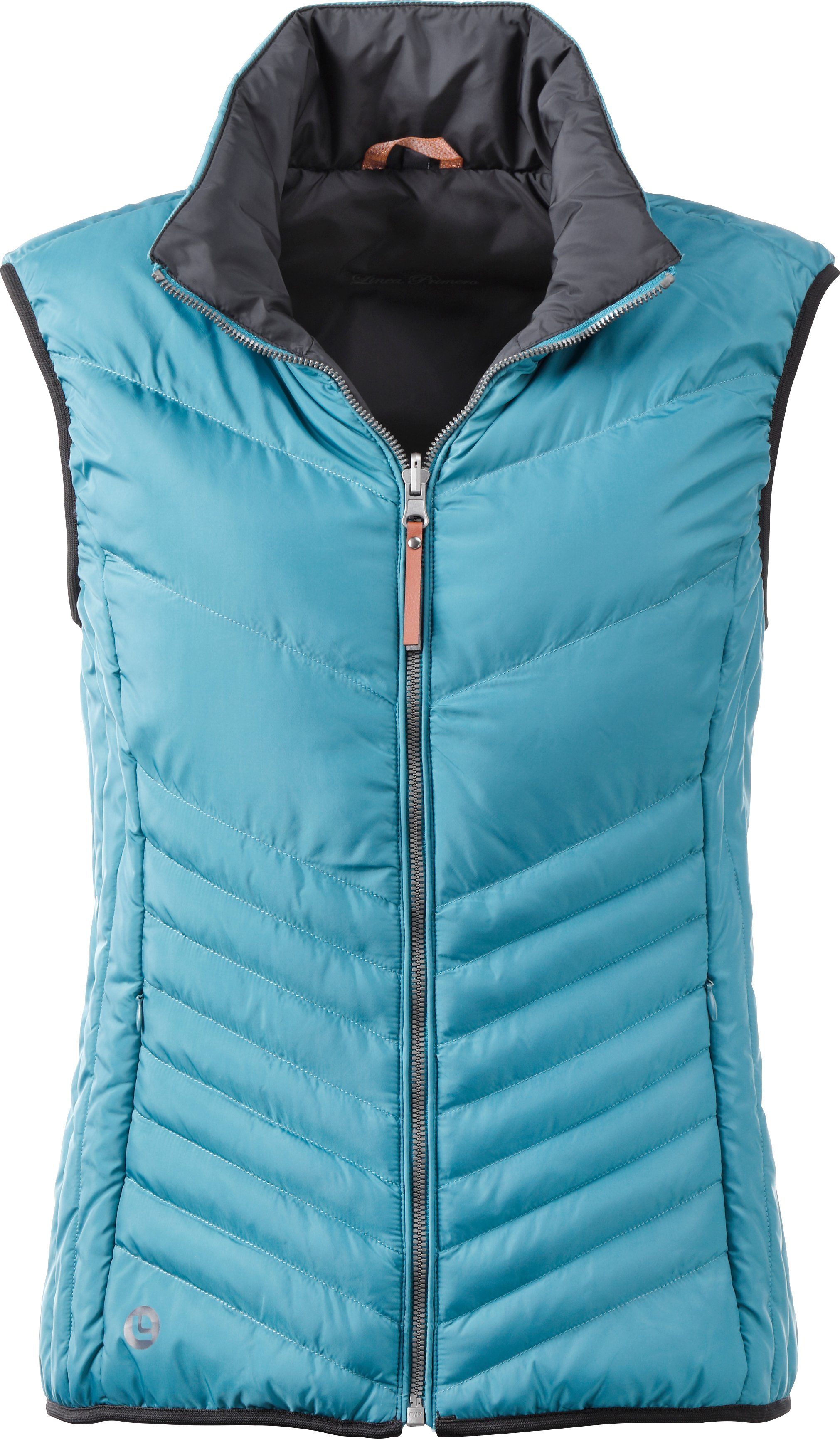 DEPROC Active Steppweste HIGHLANDS CS Women Wendeweste zum beidseitig tragen light blue