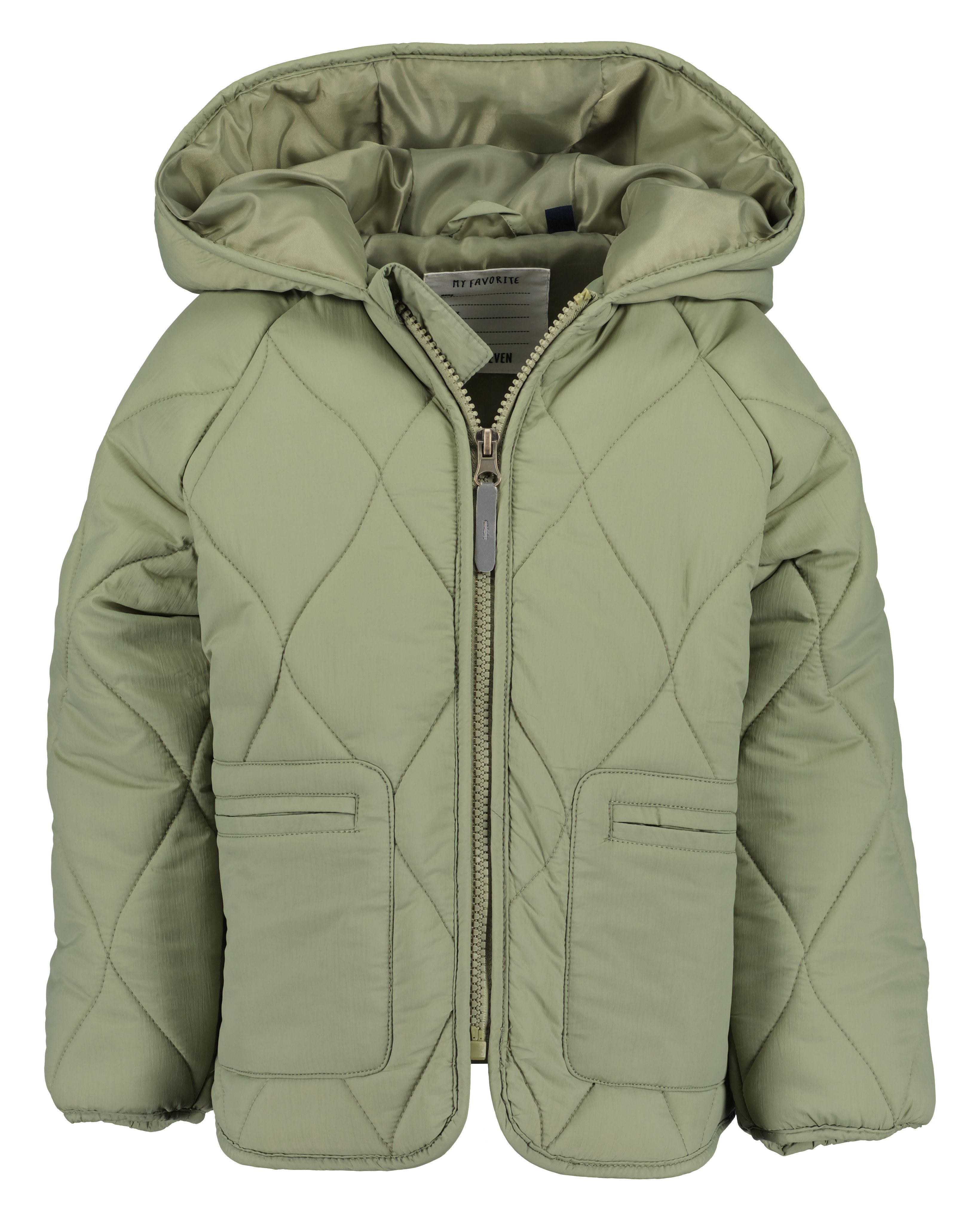 Blue Seven Steppjacke hinten mit reflektierendem Detail