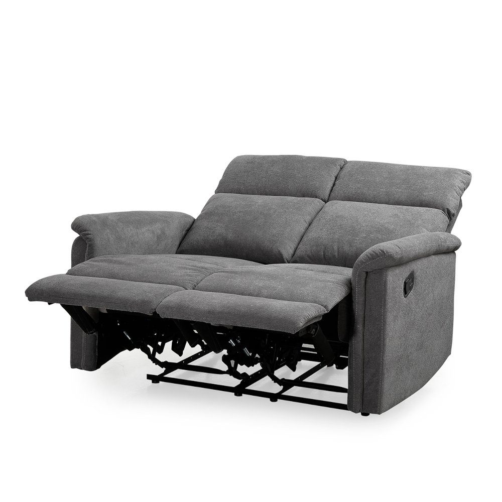 Procom Wohnlandschaft manuell 2 Sessel verstellbar Couchgarnitur Couch TV Sitzer AMRUM