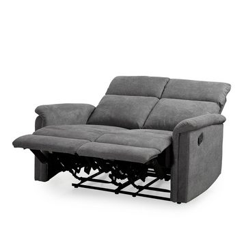 Procom Wohnlandschaft TV Sessel AMRUM 2 Sitzer Couchgarnitur Couch manuell verstellbar