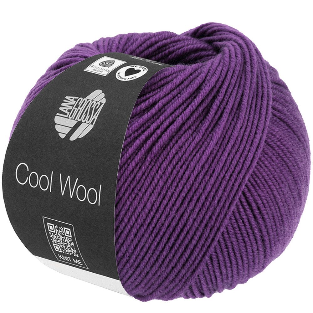 LANA GROSSA COOL WOOL Häkelwolle, 160 m (Strickgarn aus extrafeiner Merinowolle, kuschelig weich und pflegeleicht), 50 g