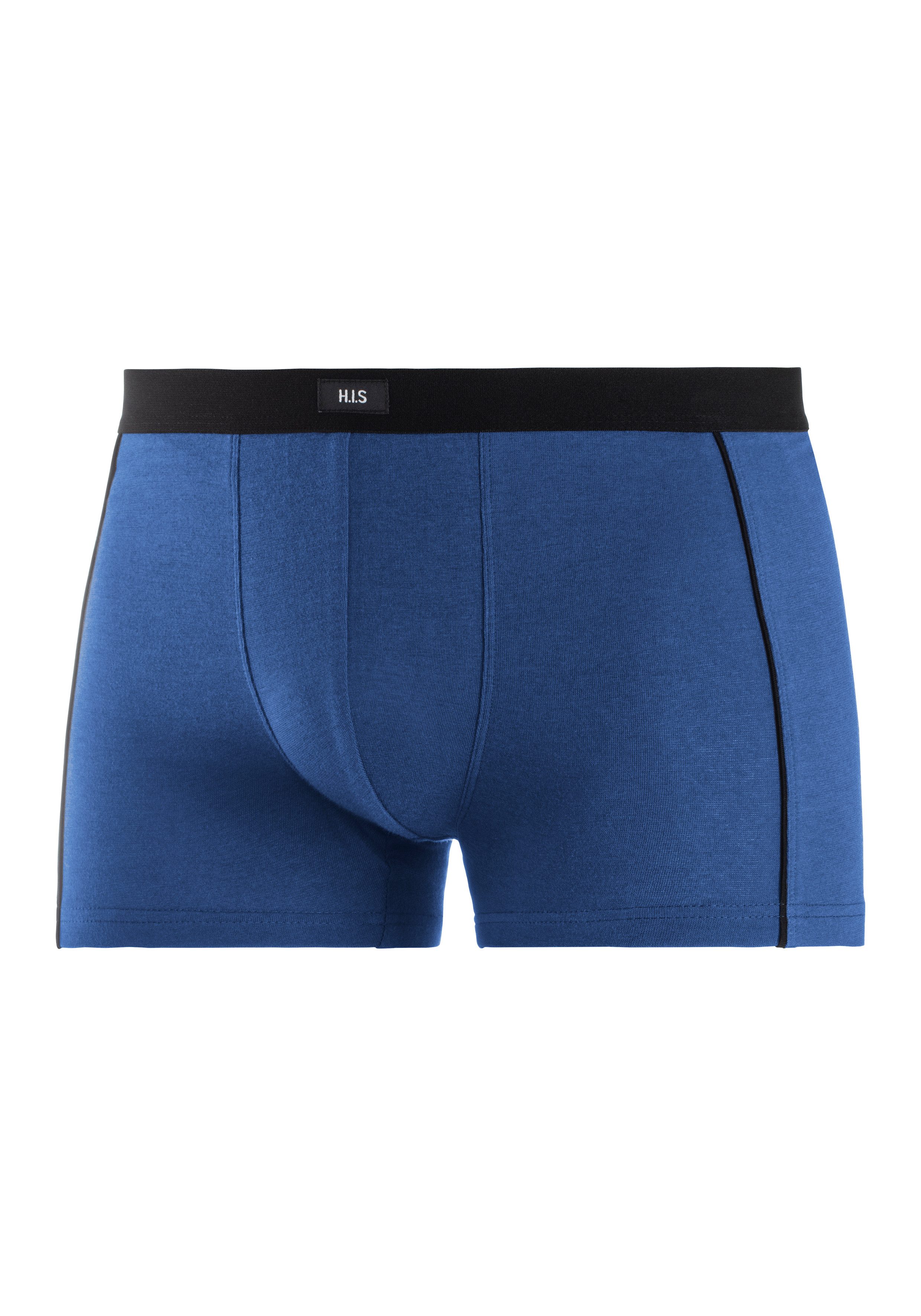 H.I.S Boxer Boxershorts für Herren (Packung, 3-St) mit schmalen Piping an den Seiten – Bild 3 von 5
