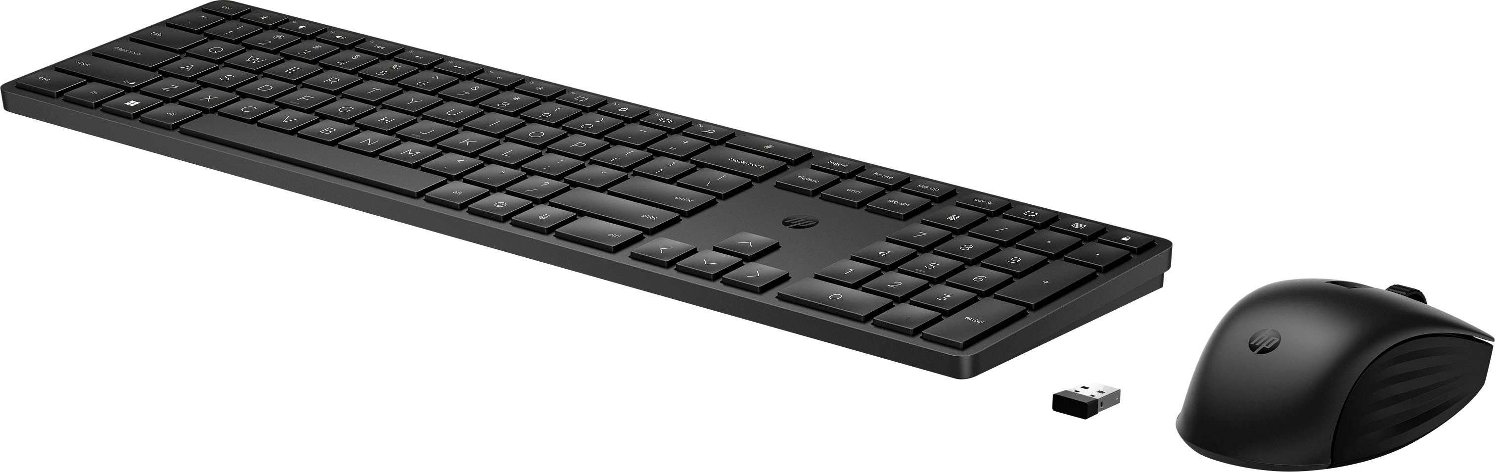 HP 650 Programmierbare Wireless Tastatur- und Maus-Set