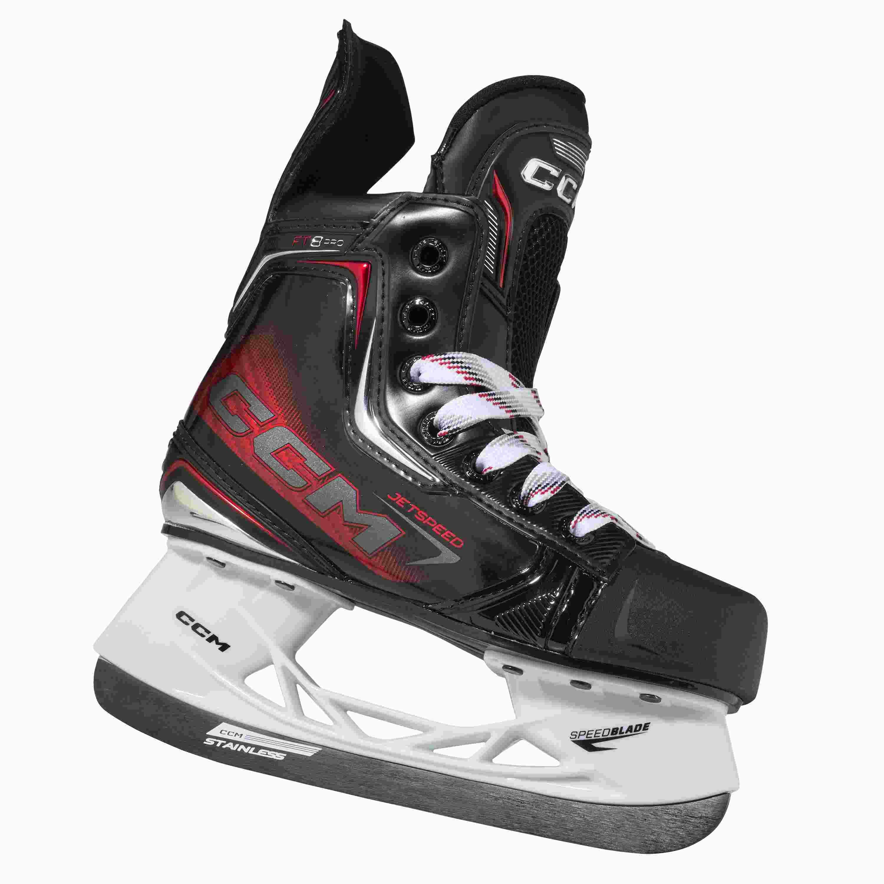 CCM Schlittschuhe Schlittschuhe CCM JETSPEED FT8 PRO Bambini bis 31.5