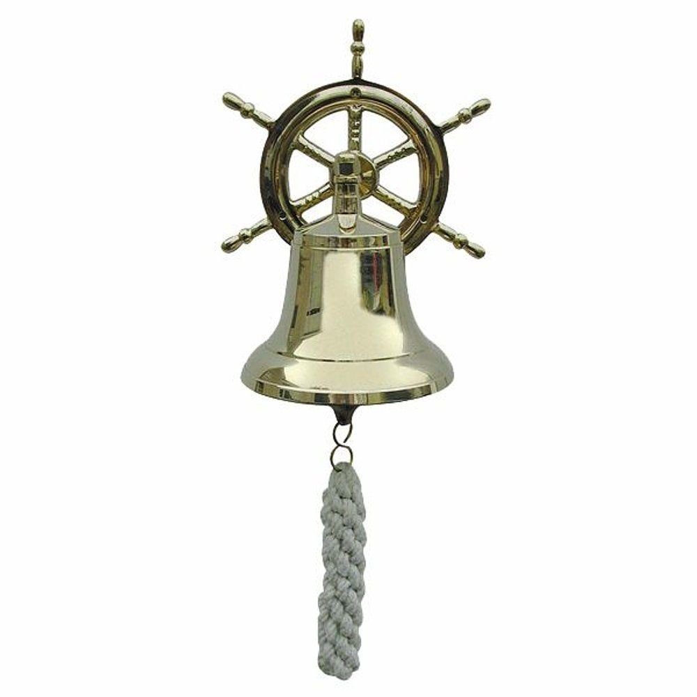 Schiffsglocke, Linoows 12 Glocke, Dekoobjekt Sorte Steuerrad Mittelschwere Wandglocke cm,