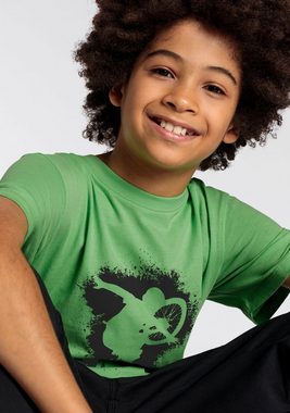 KIDSWORLD T-Shirt für Jungen mit BIKER Druck