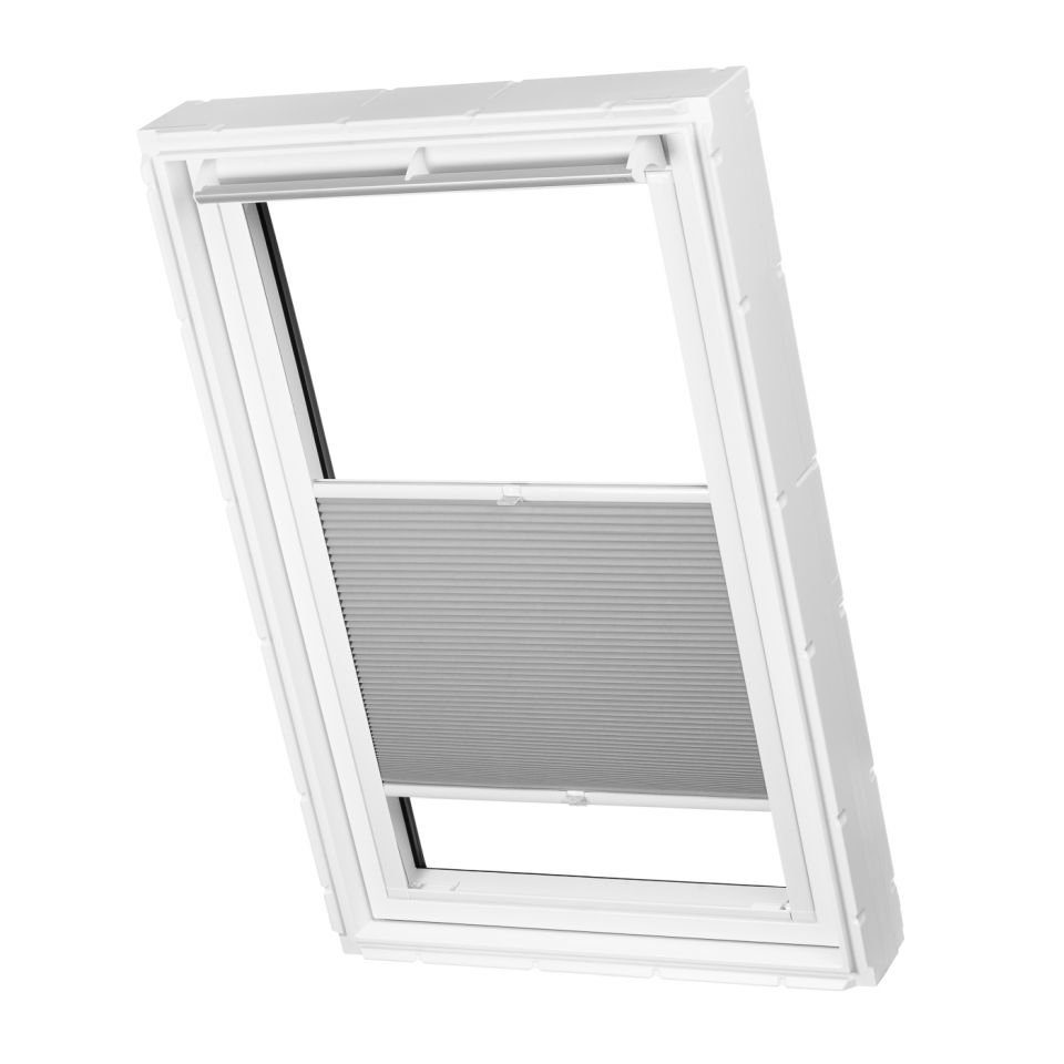 Dachfensterplissee Dachfenster Fenster C02, Grau für Velux passend ventanara