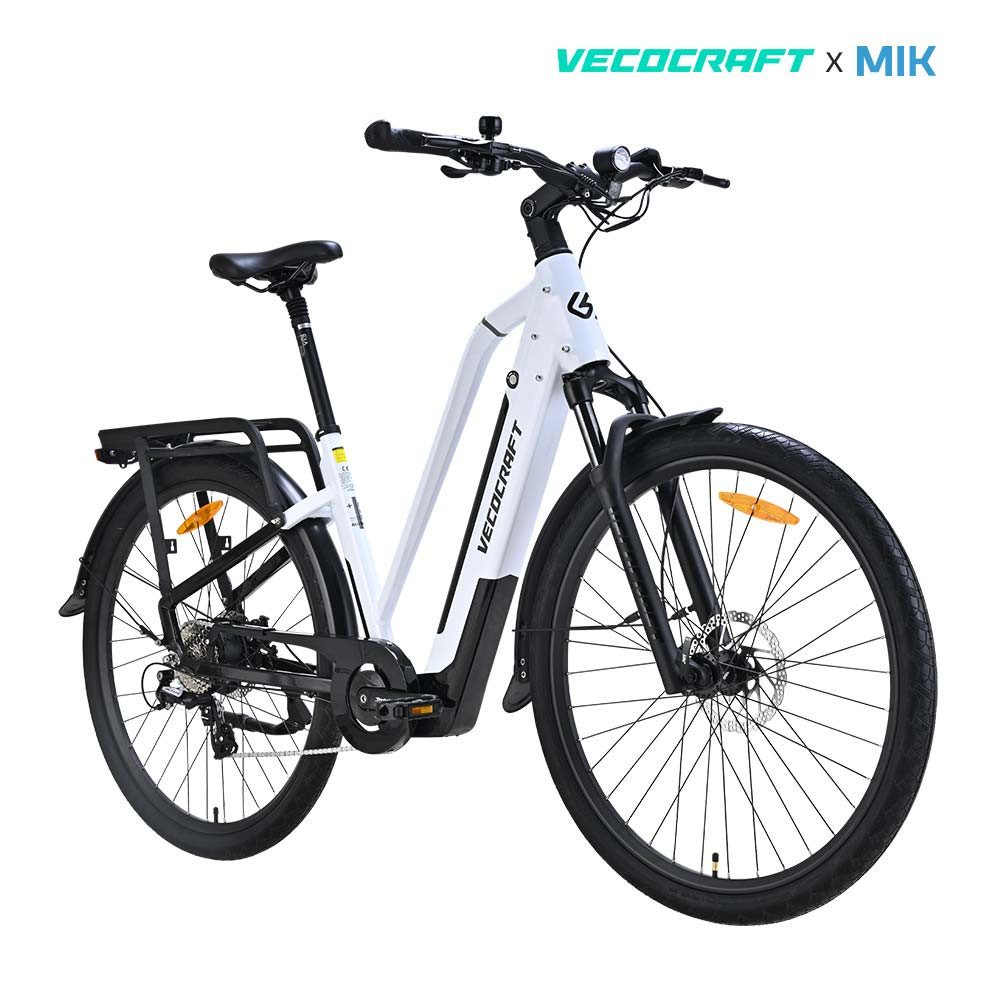 VECOCRAFT E-Bike Trekkingrad GAEA 468WH, 8 Gang Shimano, Heckmotor, 468 Wh