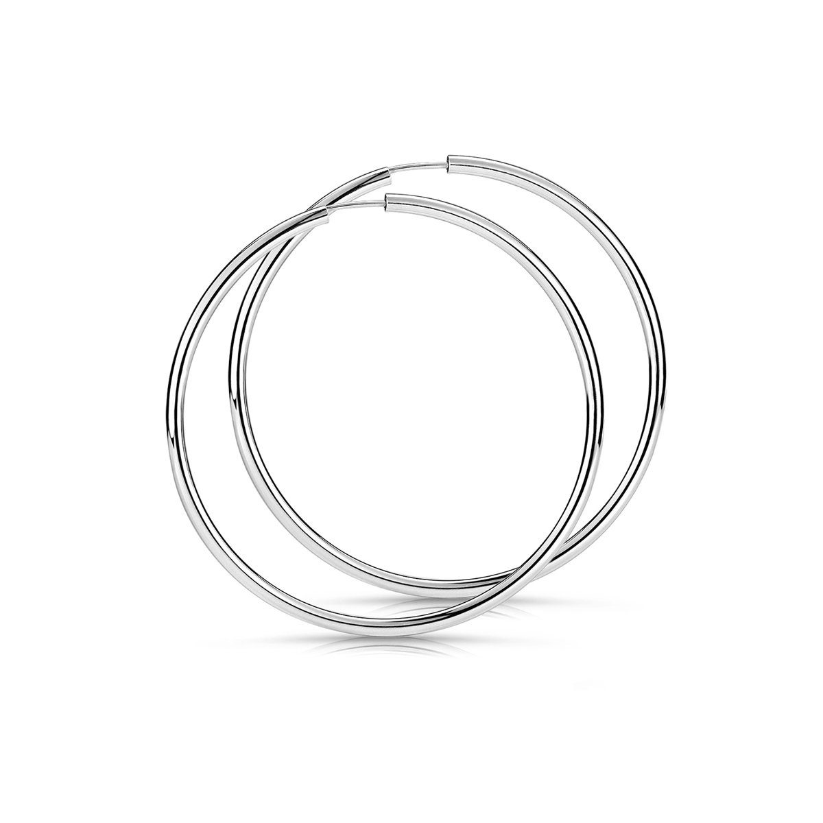 Materia Paar Creolen Ohrringe Damen Silber günstig online kaufen