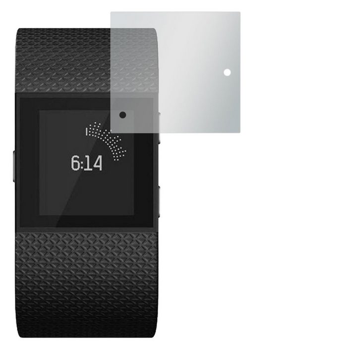 SLABO Schutzfolie 4x Displayschutzfolie No Reflexion Fitbit Surge