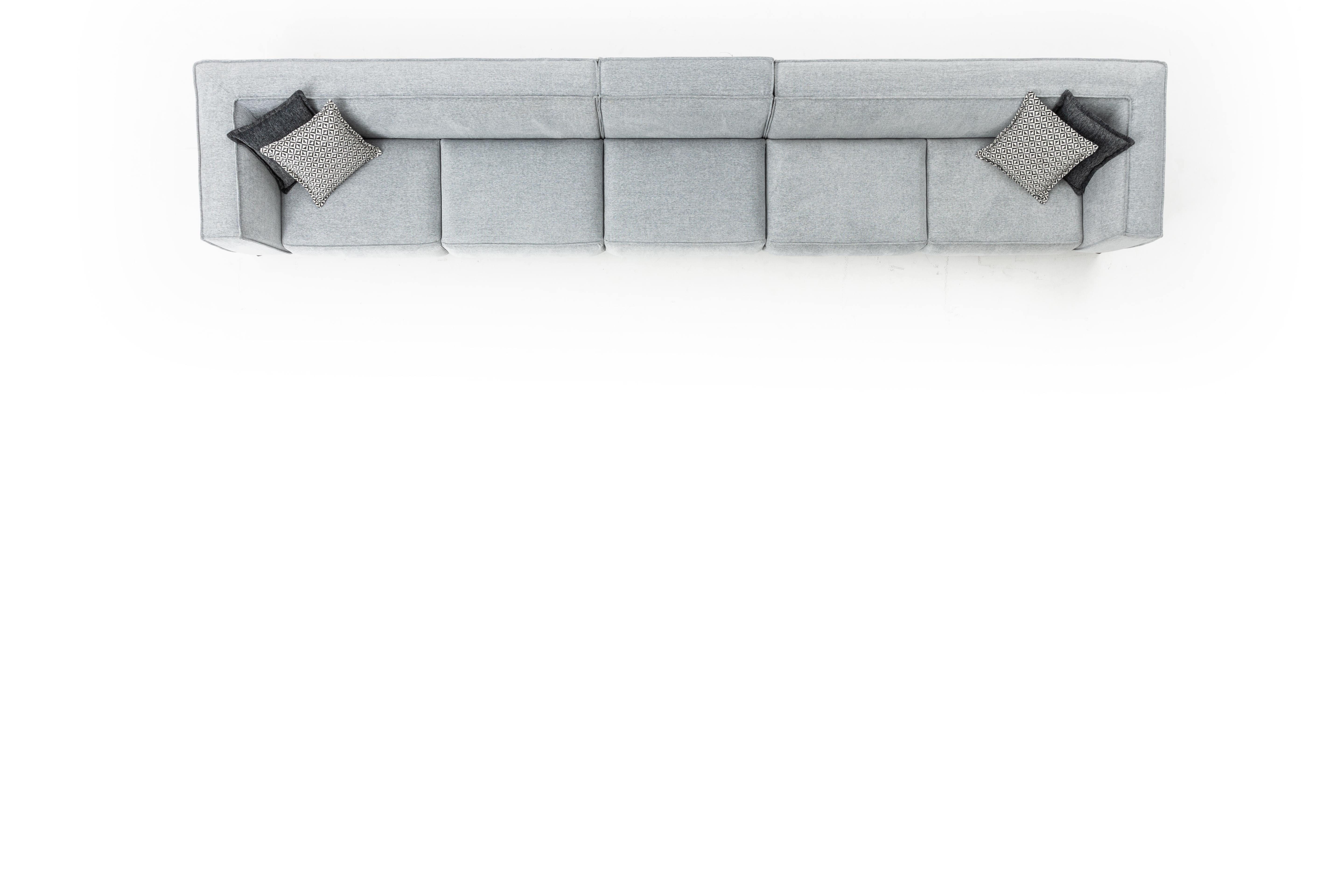 Xlmoebel Big-Sofa Große italienische Möbel Sofagarnitur für 8 Personen - Italienische, Hergestellt in Europa