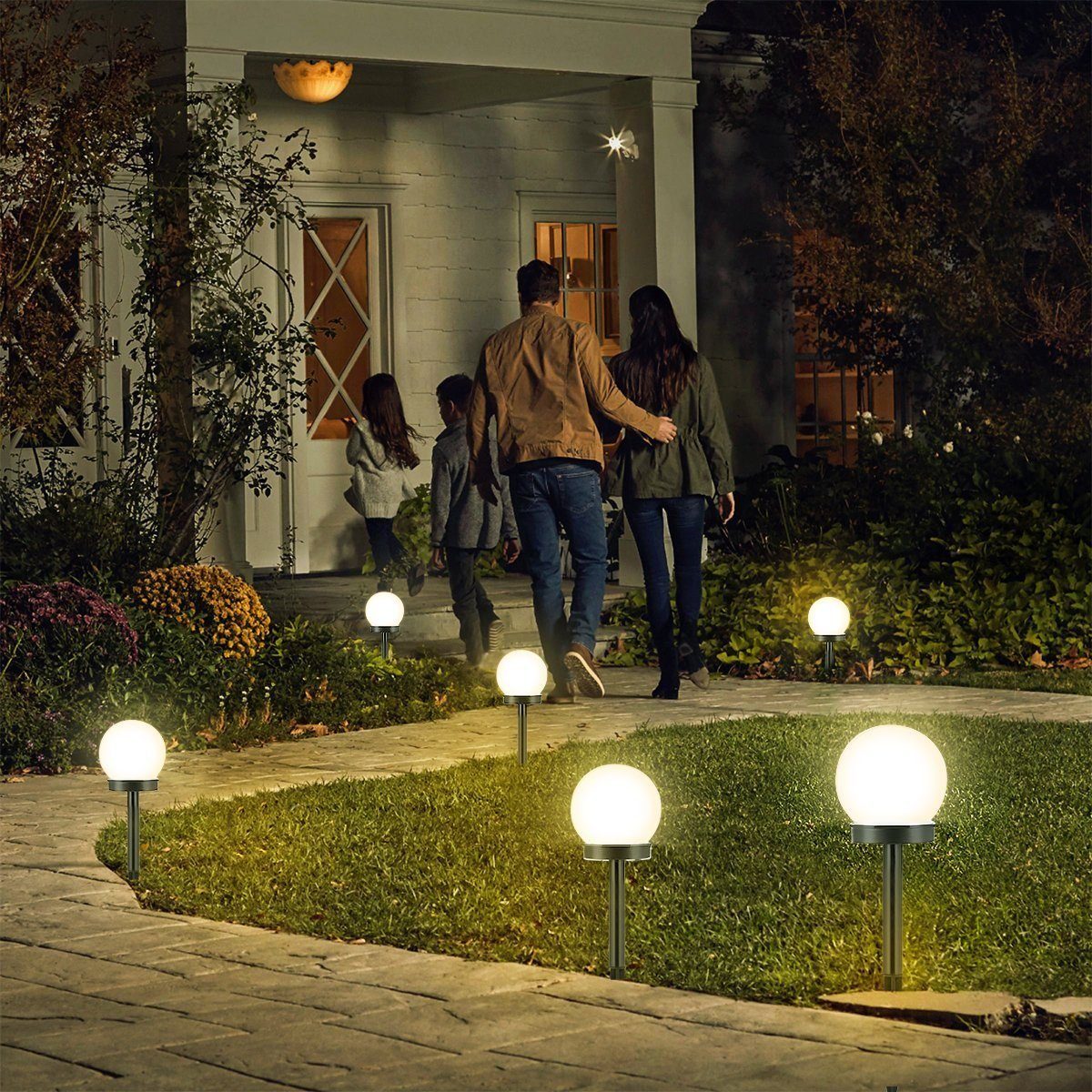 WILGOON LED Solarleuchte Solar Gartenleuchte wasserdicht günstig online kaufen