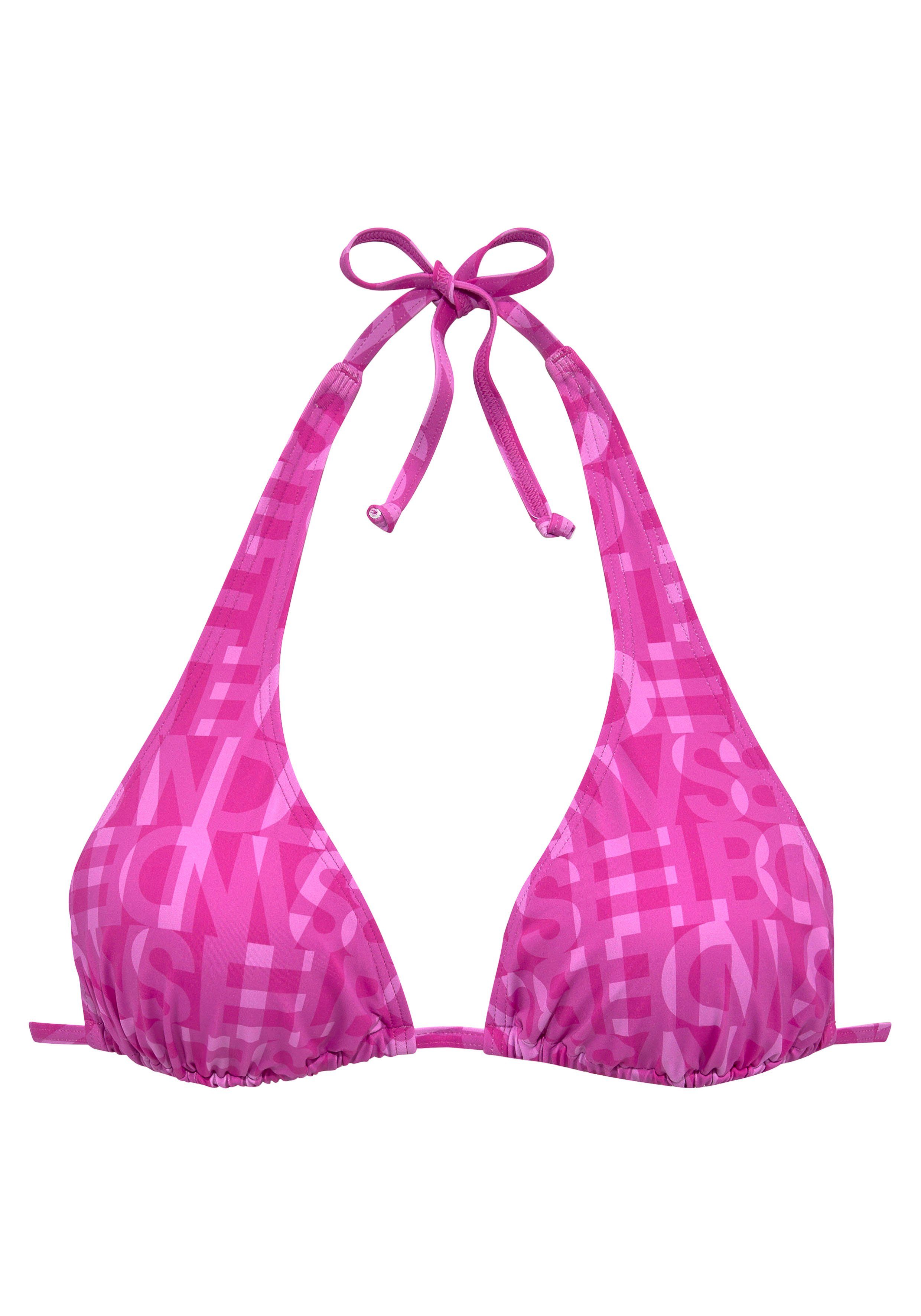 Elbsand Triangel-Bikini-Top Letra, mit tollem Wording günstig online kaufen