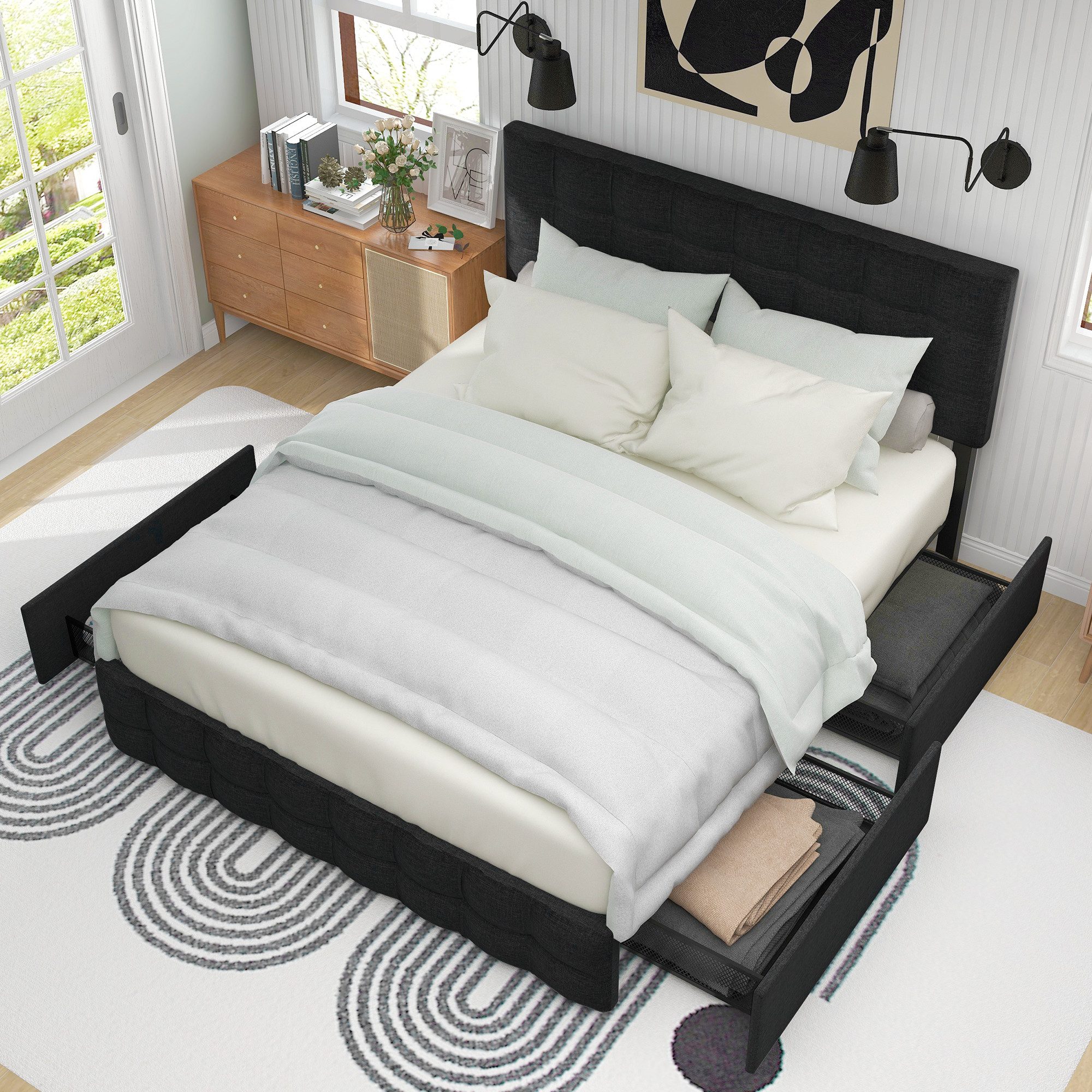 PHOEBE CAT Polsterbett (Doppelbett 140x200cm), mit günstig online kaufen