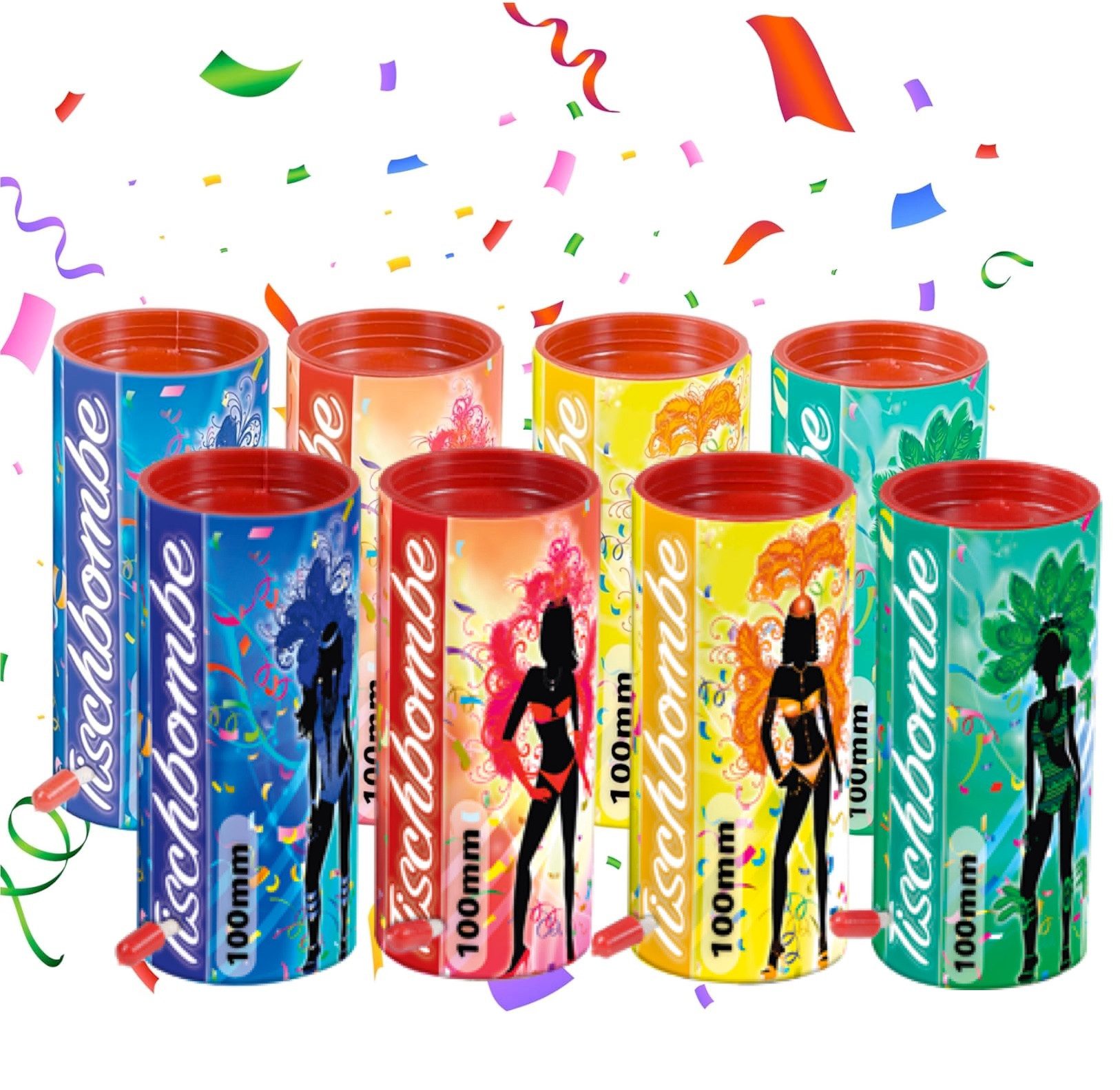 TK Gruppe Geburtstagskerze 4er Party Tischbomben Partypopper Tischfeuerwerk günstig online kaufen