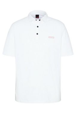 bugatti Poloshirt mit gummierten Druckknöpfen