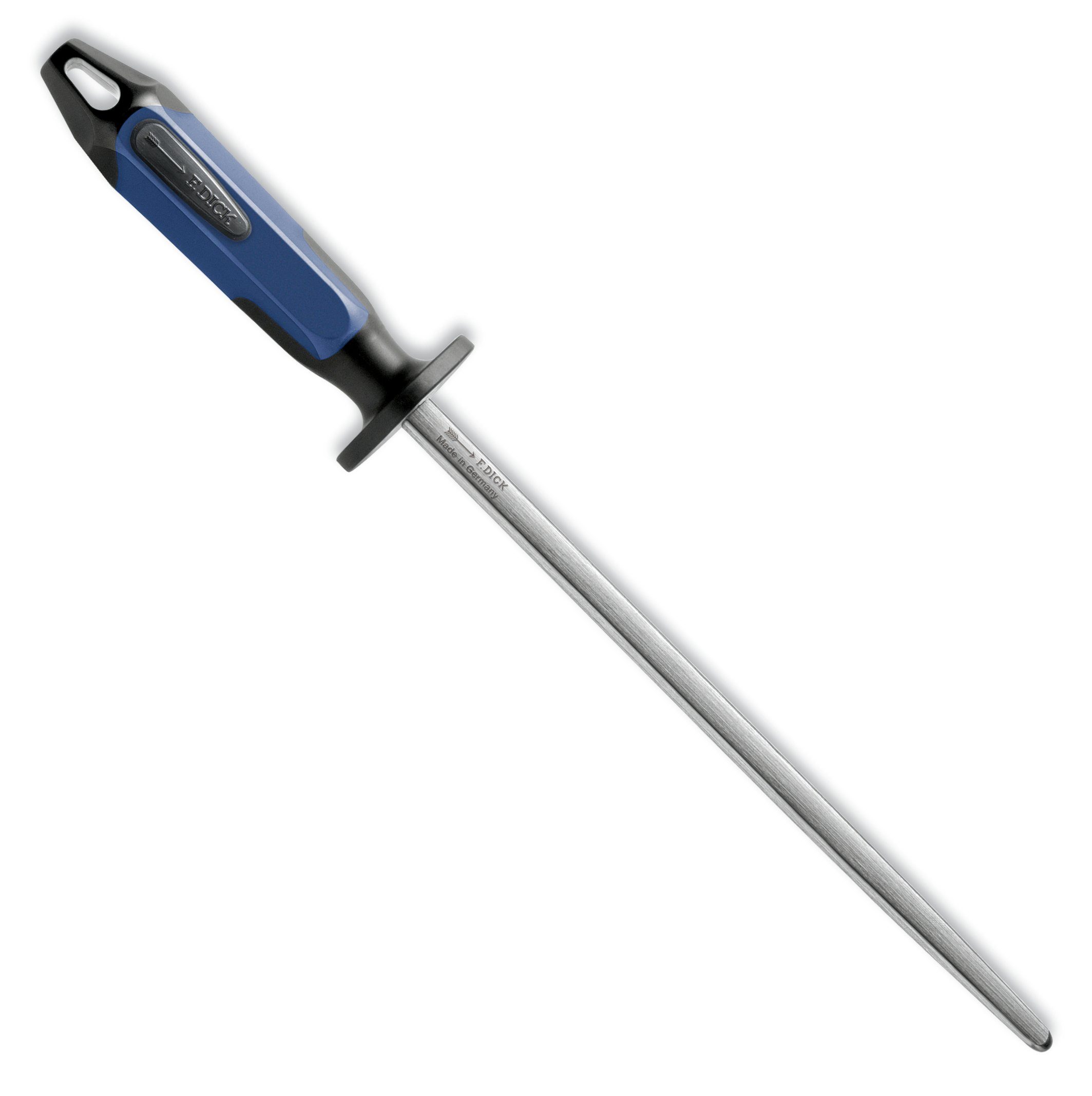 Wetzstahl F. DICK Wetzstab, COMBI 2K (Wetzstahl 25 cm 2 Seiten Feinzug / 2