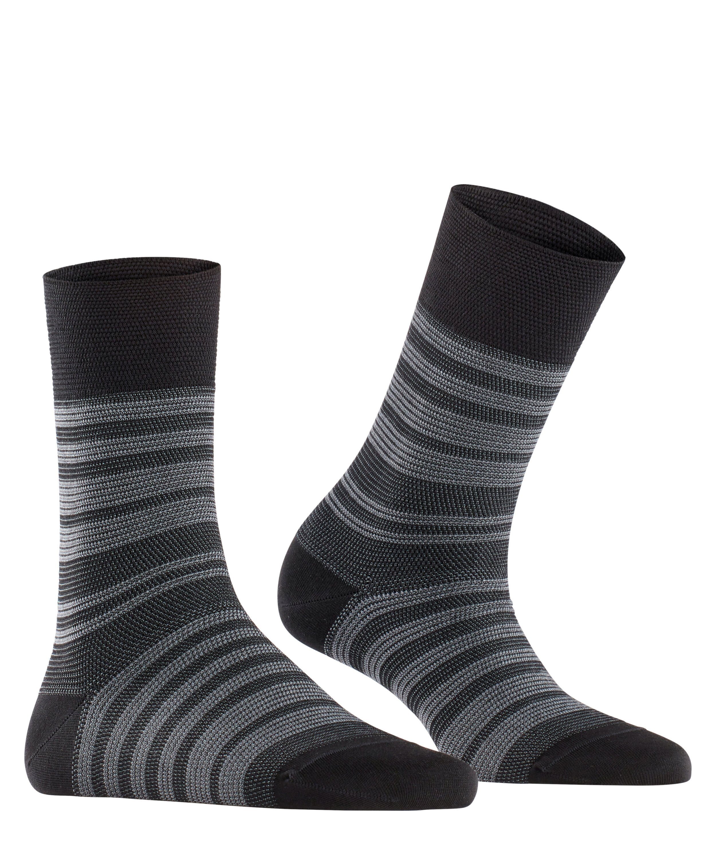 FALKE (3000) Sunset Socken (1-Paar) Stripe black