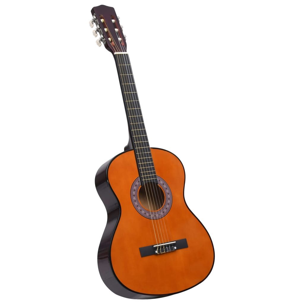 Westerngitarre Klassische Gitarre für Anfänger und Kinder 3/4 36" Lindenholz