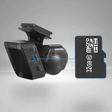Type S 360 Pro Dashcam (Dashcam 360 Grad Rundumsicht, App Steuerung)
