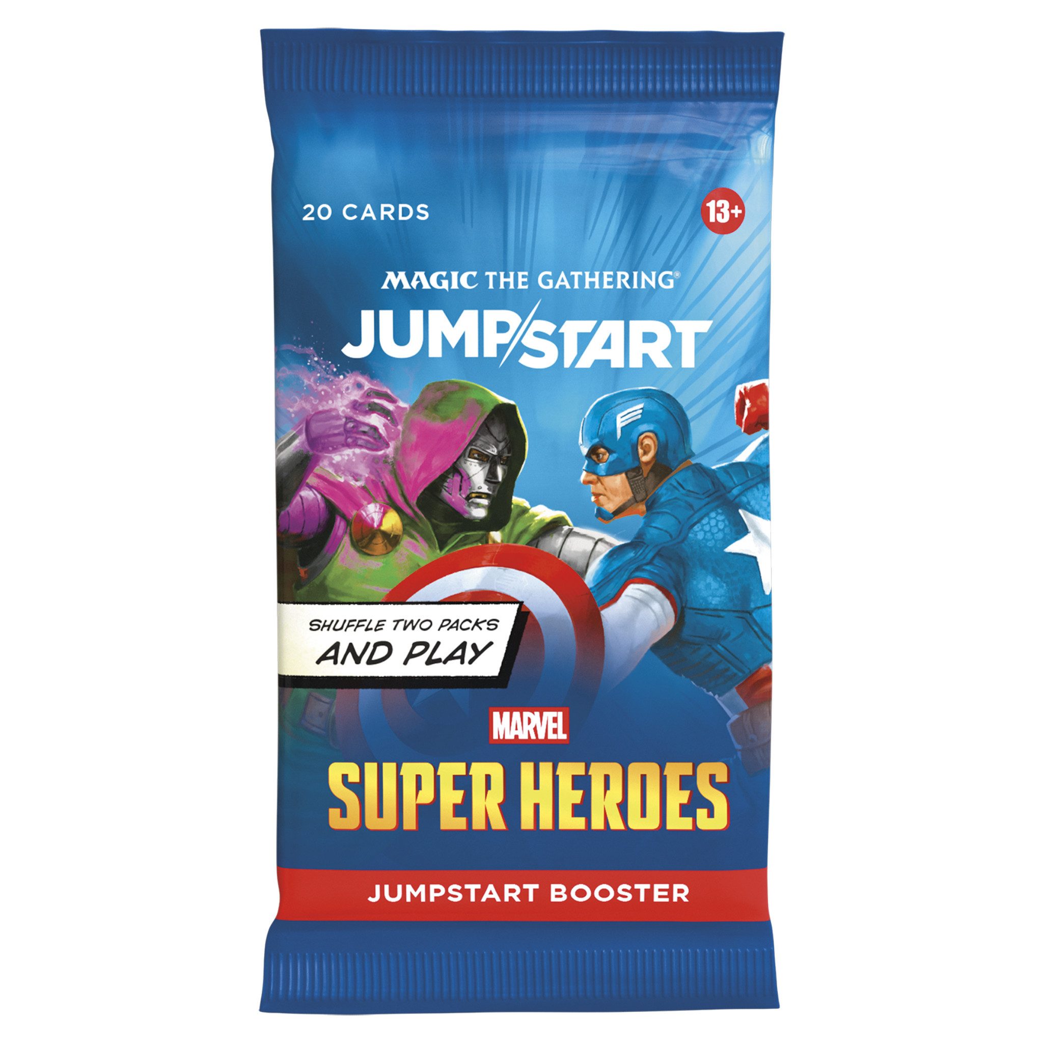 Magic the Gathering Sammelkarte MTG Marvel Super Heroes Jumpstart Booster Box Englisch