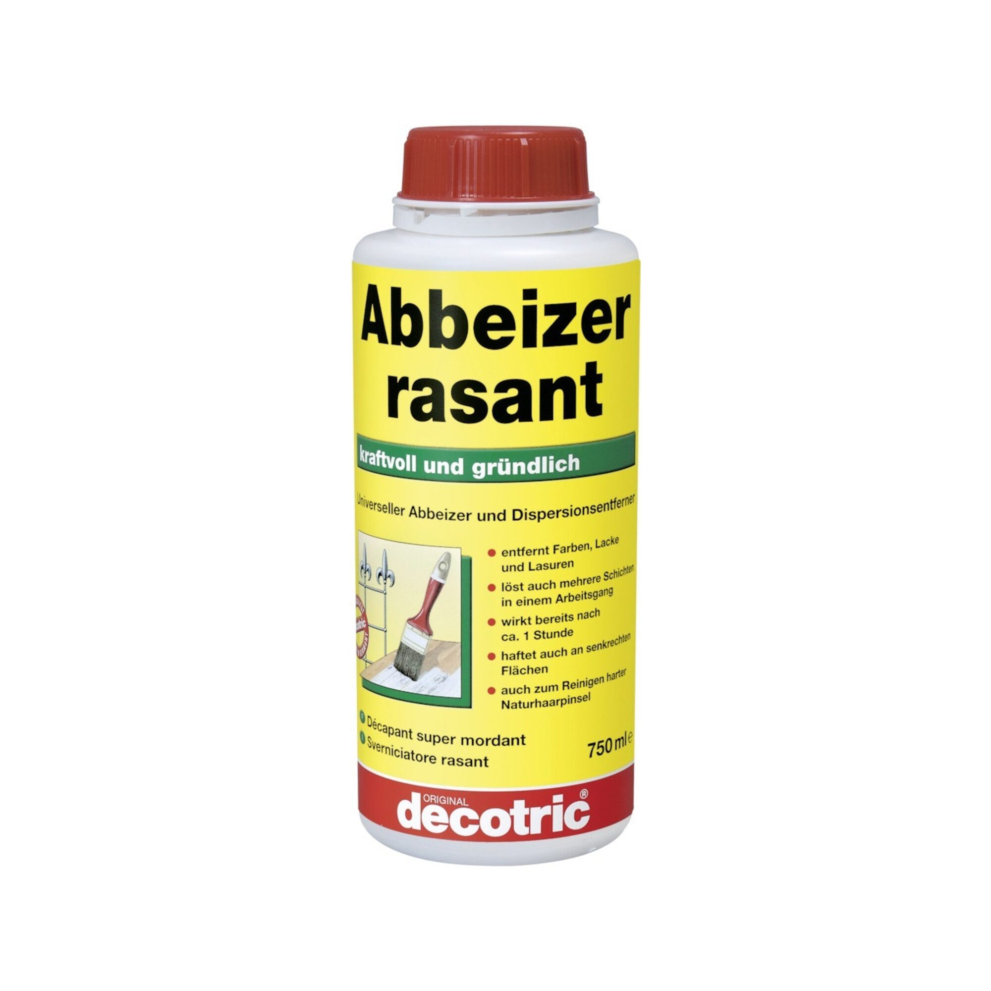 decotric® Trinkwasser-Frostschutz decotric Abbeizer+Dispersionsentf. Rasant 750 ml