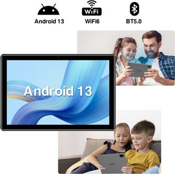 DOOGEE Tablet (10", 64 GB, Android 13, Tablet wifi 6 android 13 tablet augenschutz kopfhöreranschluss kinder)