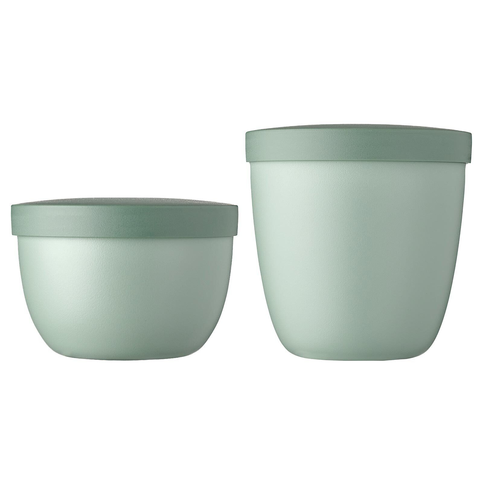 Mepal Lunchbox Ellipse Snackpots 350 & 500 ml 2er Set, Kunststoff, (2-tlg), Spülmaschinengeeignet, Mikrowellengeeignet (ohne Deckel)