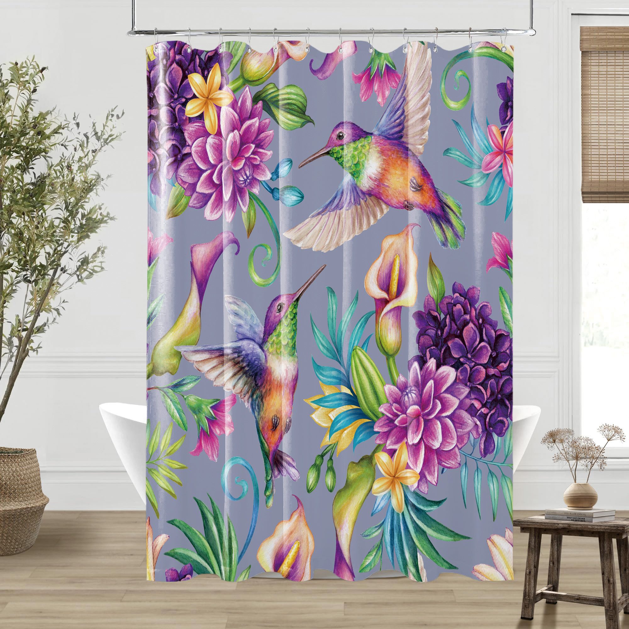 Sanilo Duschvorhang 180 x 200 cm, viele schöne Duschvorhänge zur Auswahl Breite 180 cm, 100% wasserdicht, Anti-Schimmel-Effekt, hochwertige Qualität