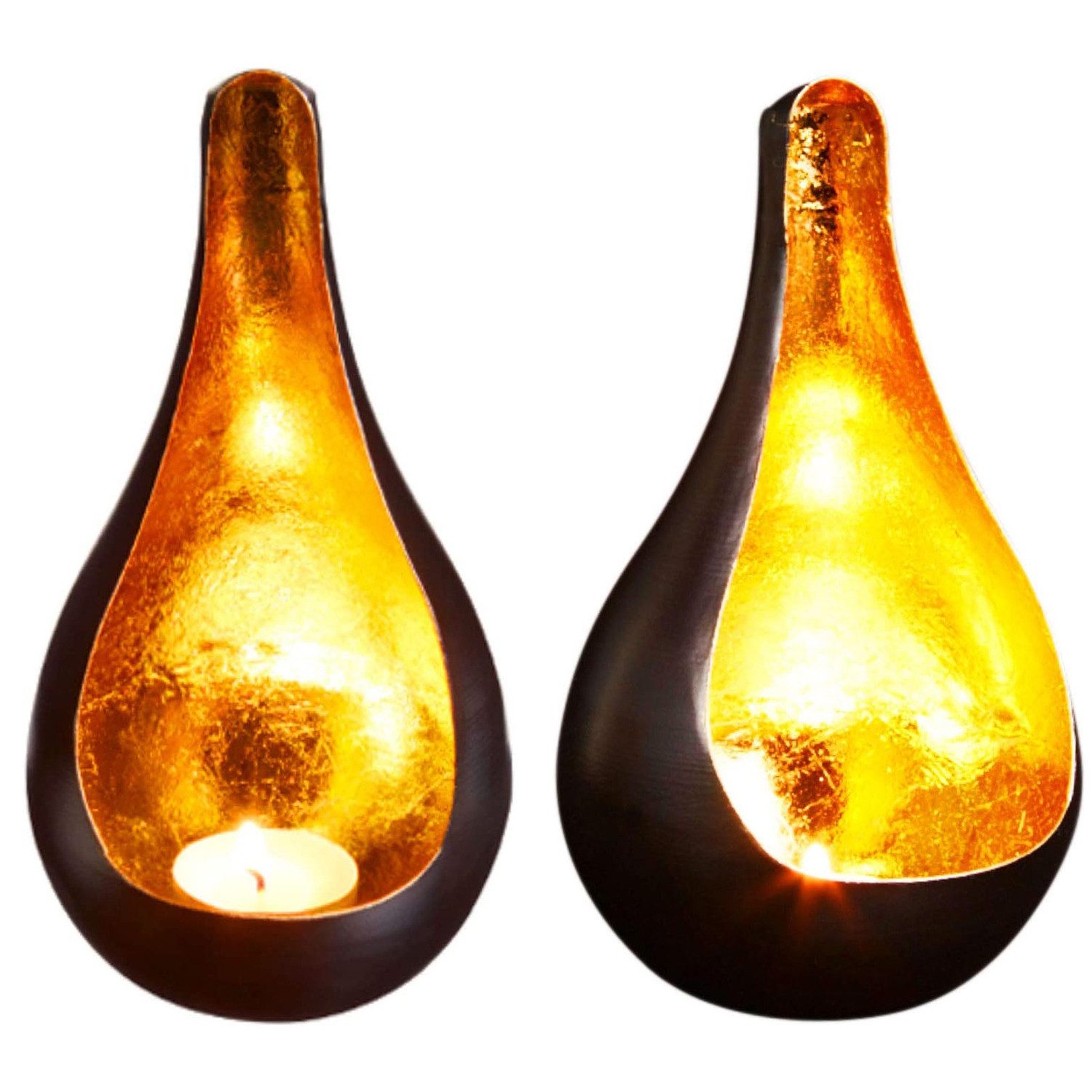 Marrakesch Orient & Mediterran Interior Teelichthalter 2er Set Orientalisch günstig online kaufen