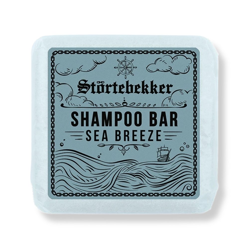 Störtebekker Festes Haarshampoo Sea Breeze - Meeresbrise - pflegend & nicht fettend - plastikfrei von Störtebekker