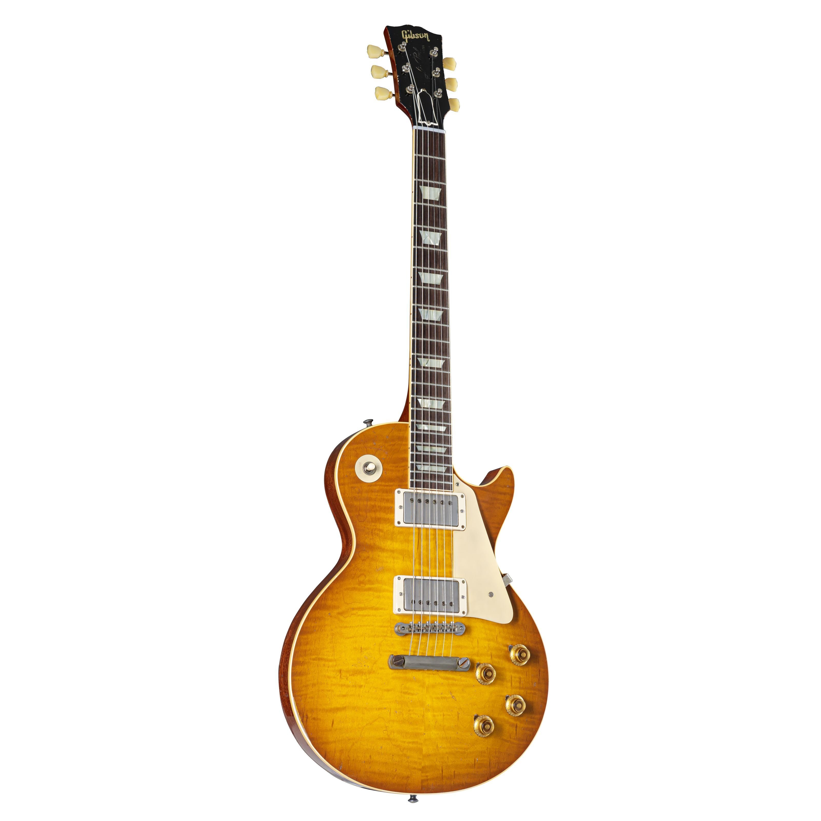 Gibson E-Gitarre, E-Gitarren, Premium-Instrumente, Murphy Lab 1959 Les Paul Standard Golden Poppy Burst Heavy Aged -