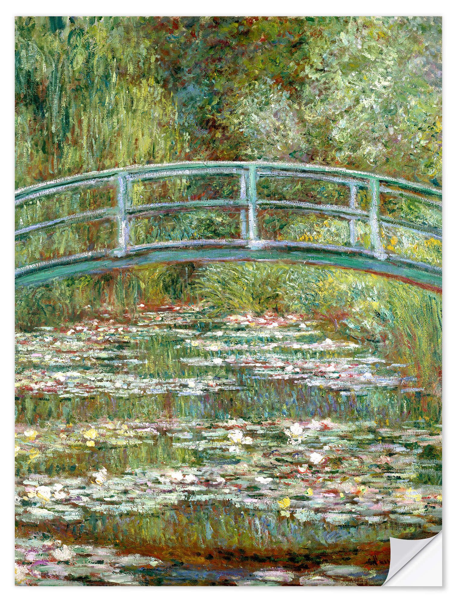 Wandfolie Claude Monet