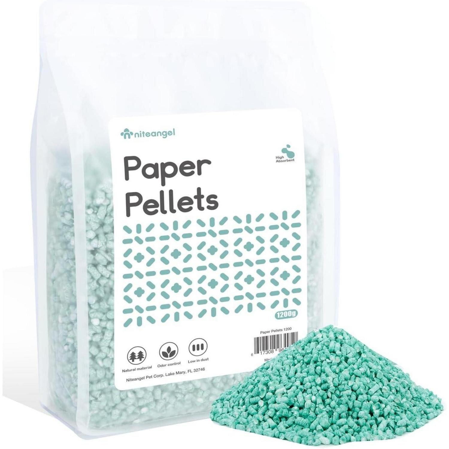 LuxusKollektion Kleintierstreu Einstreu Papierpellets Hamster Mäuse Gerbils Degus Moosgrün