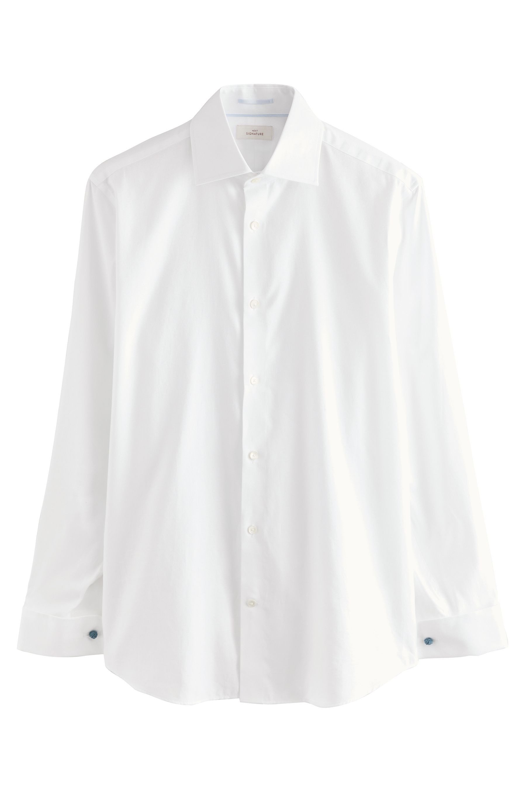 Langarmhemd Signature Slim Fit Premium-Hemd mit Haifischkragen