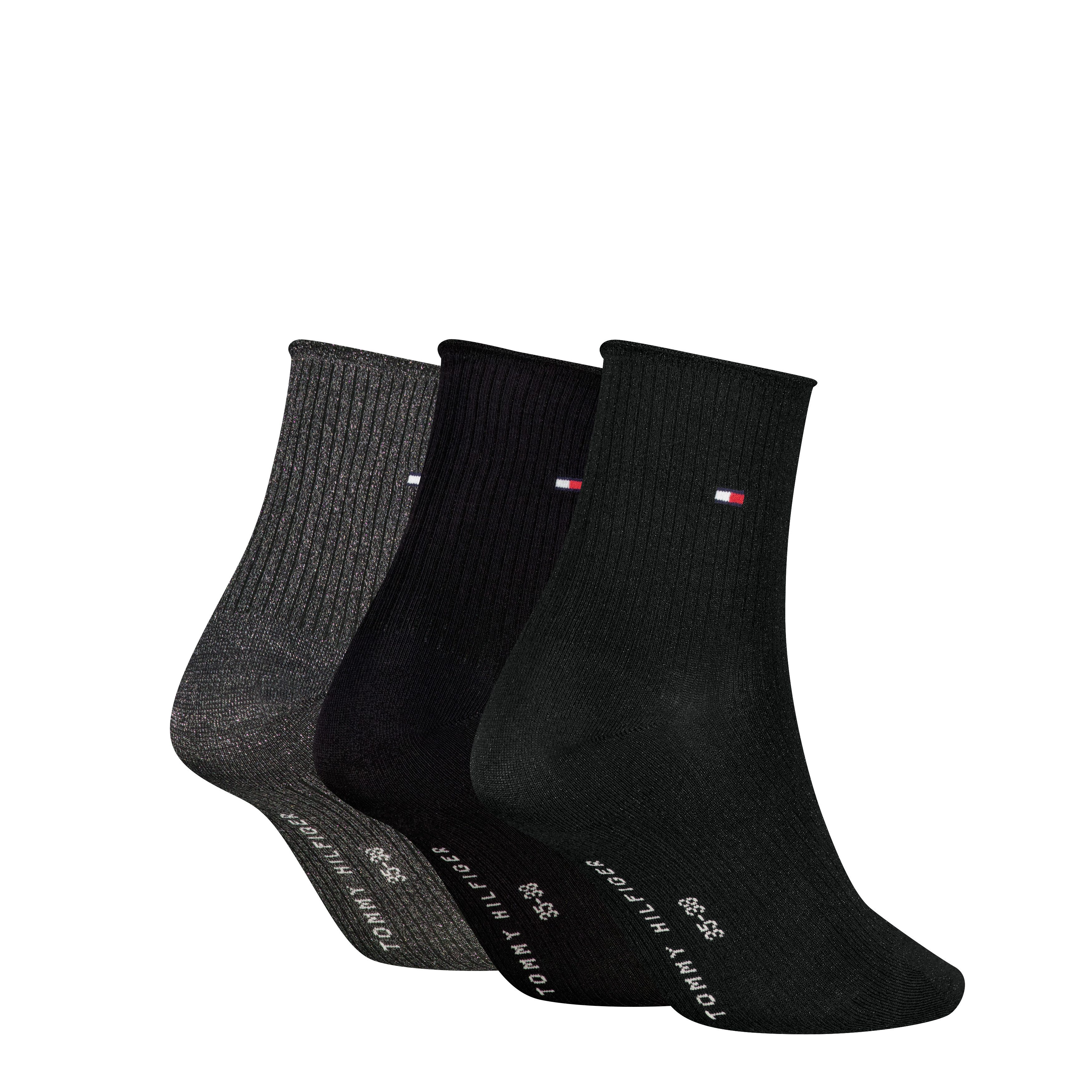 Tommy Hilfiger Kurzsocken (3 Paar) mit Geschenkbox – Bild 3 von 3