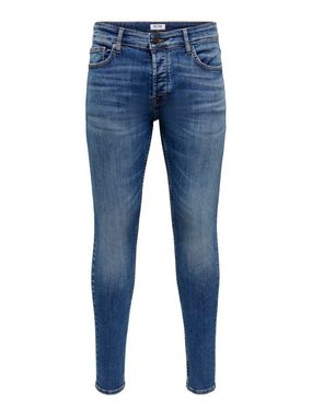 ONLY & SONS Skinny-fit-Jeans ONSWARP SKINNY BLUE 3229 mit Stretch