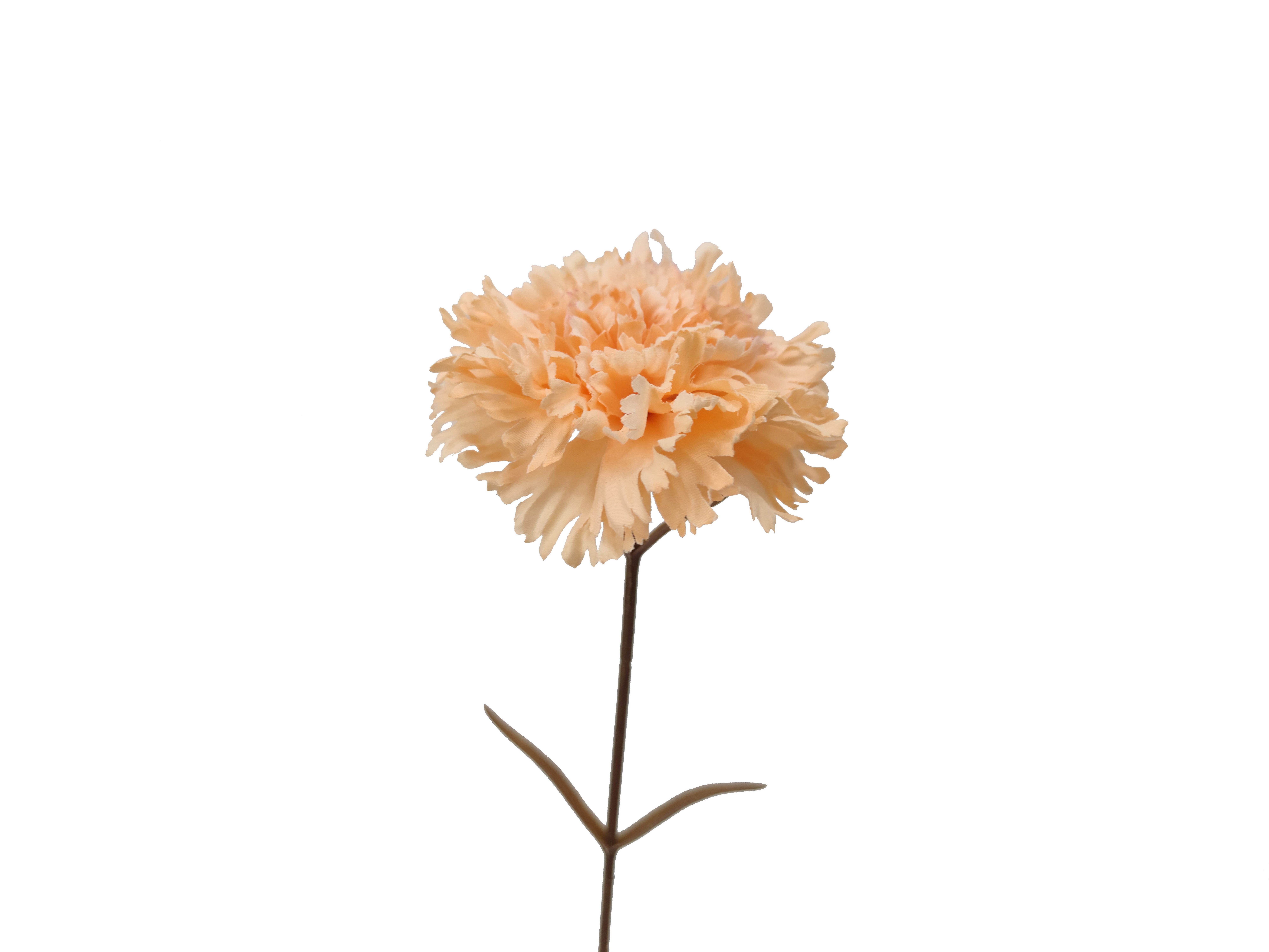 Kunstblume Kunststielblume Nelke Seidenblumenblüte imitiert – Höhe 60 cm, 2474U, Höhe 60 cm