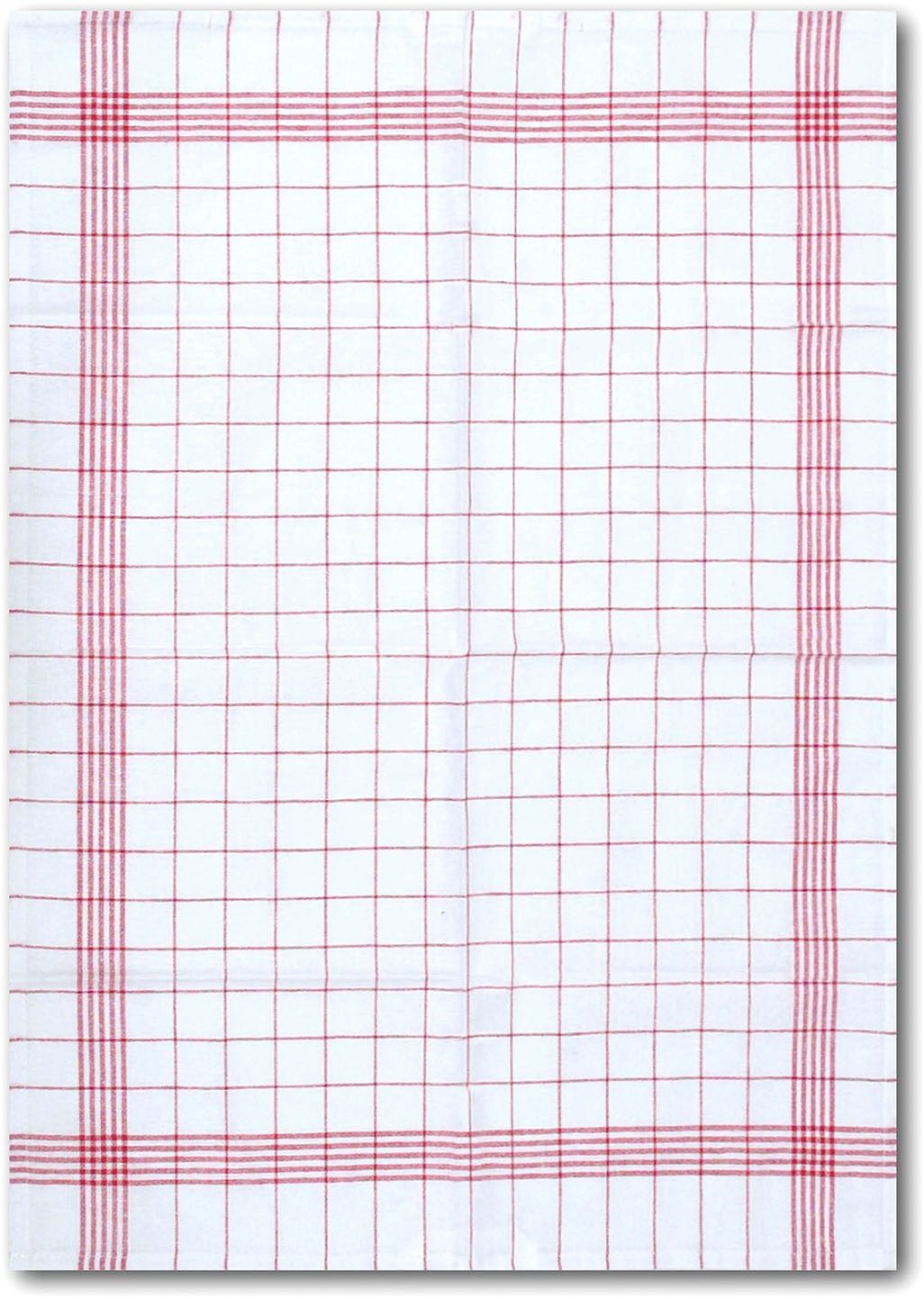 Geschirrtuch Basic, mit Karo-Motiv, aus 100% Baumwolle