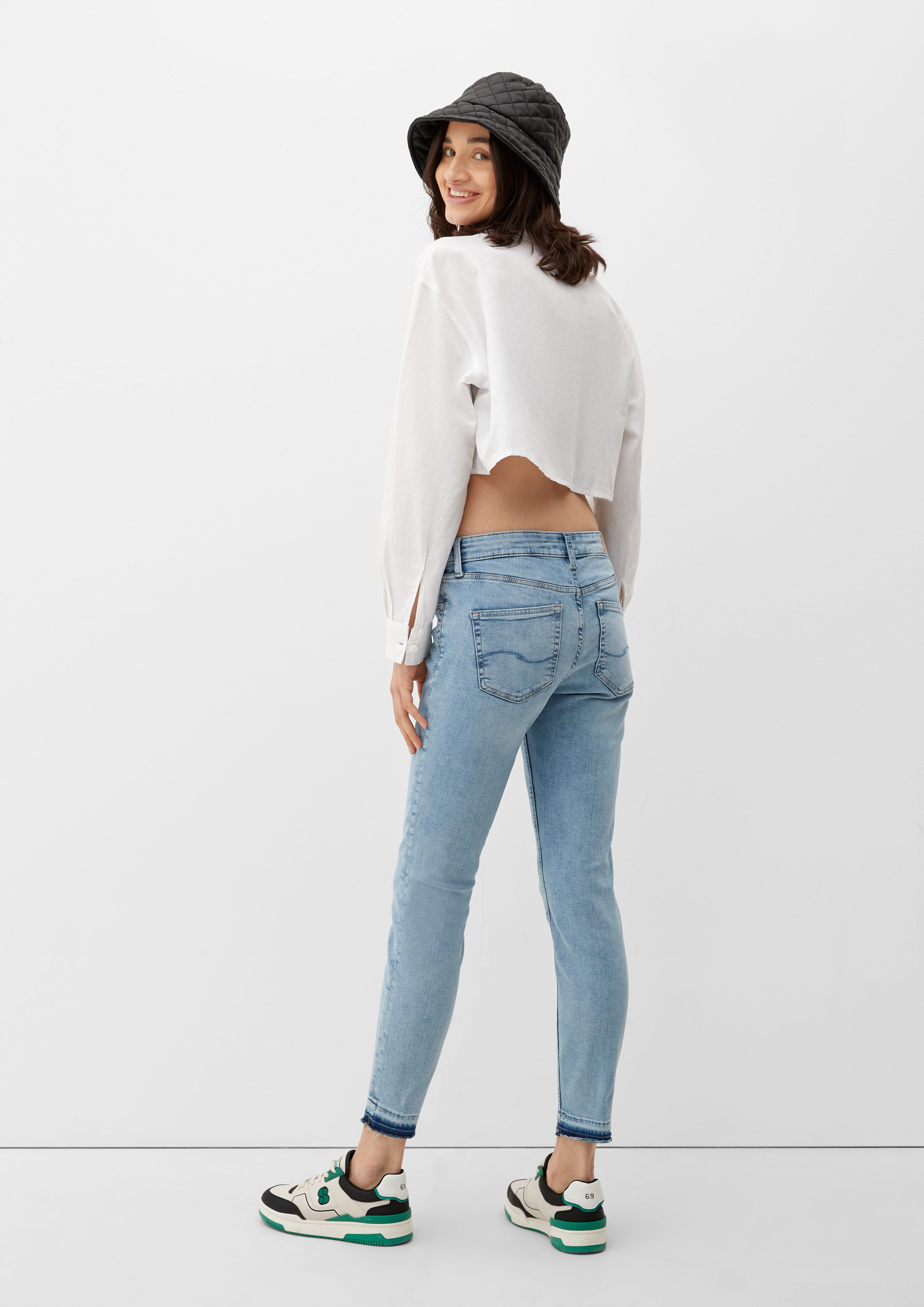 Sadie Ankle-Jeans / Leg Skinny / Stoffhose Fit / Skinny Rise QS Mid