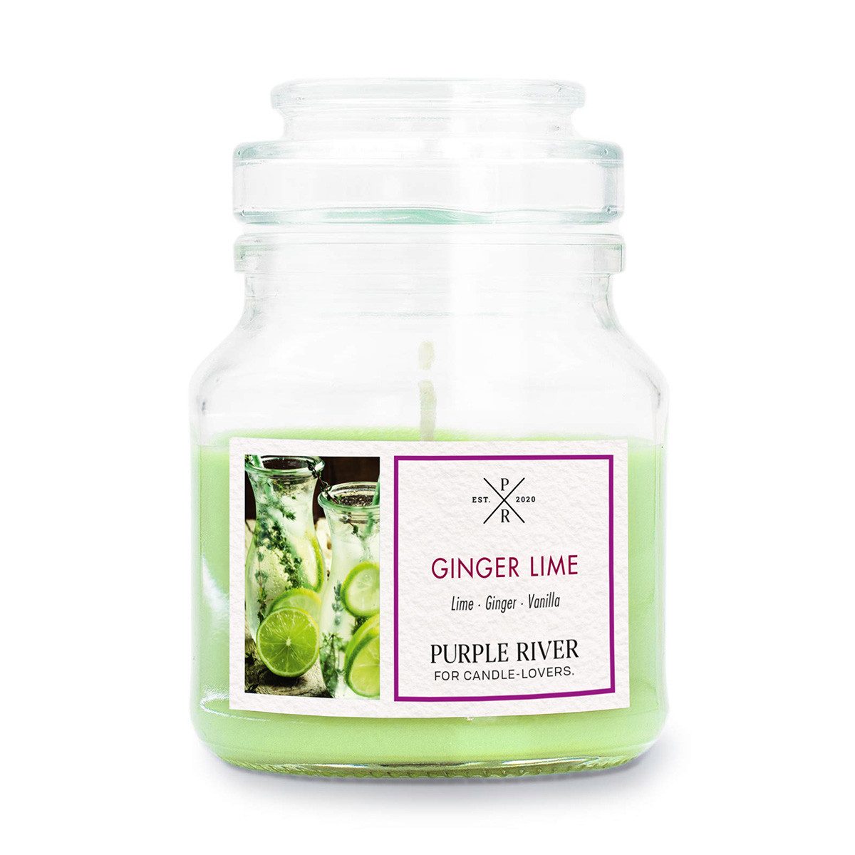 Purple River Duftkerze Ginger Lime - günstig online kaufen